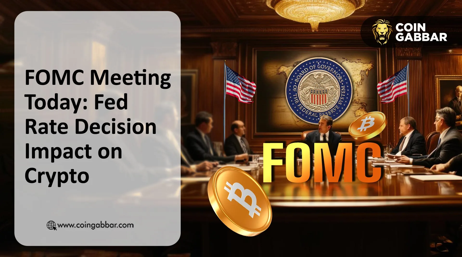 FOMC Meeting Today: Fed Rate Decision Impact on Crypto