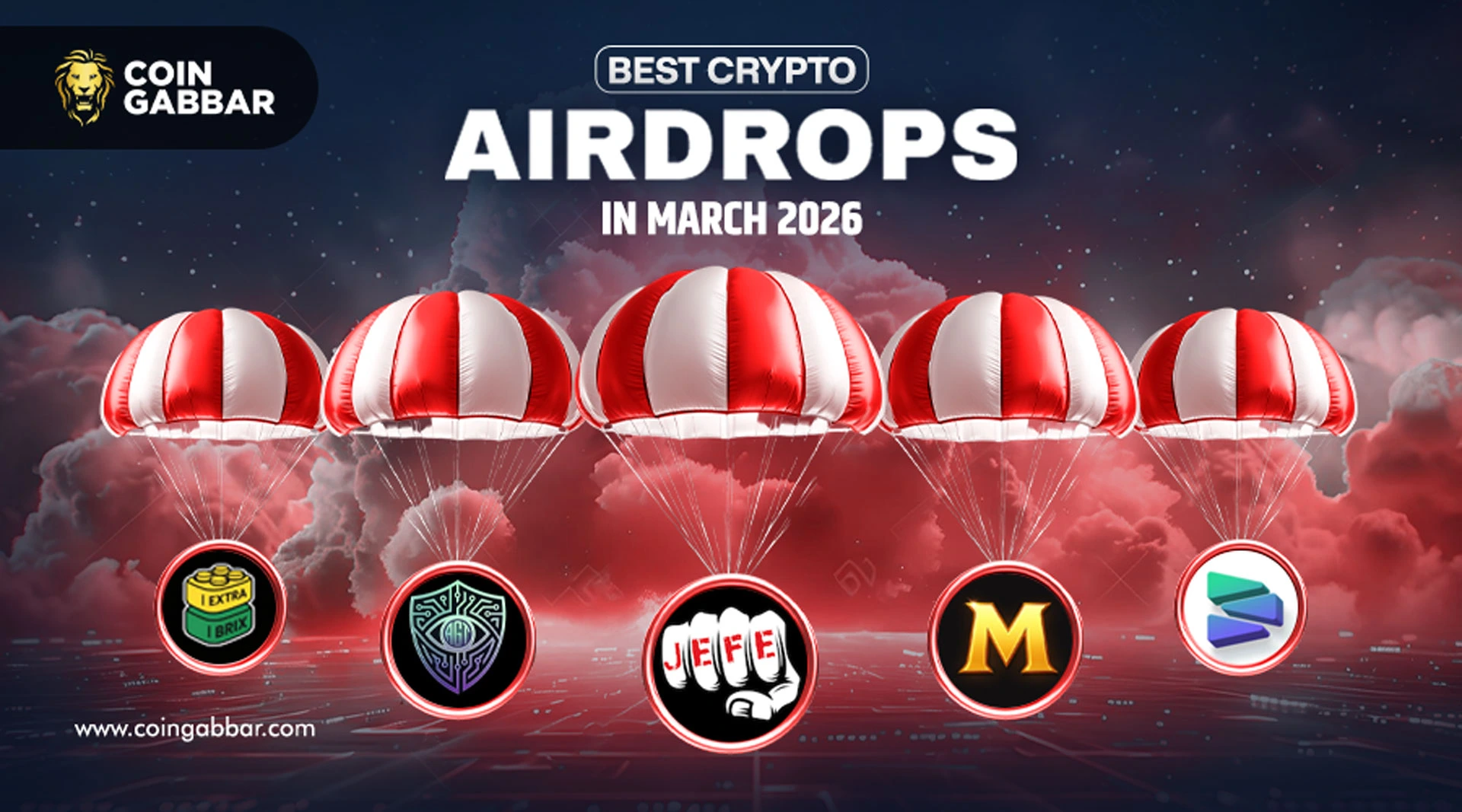 Free Crypto Airdrops: Top 5 Active Drops March 2026