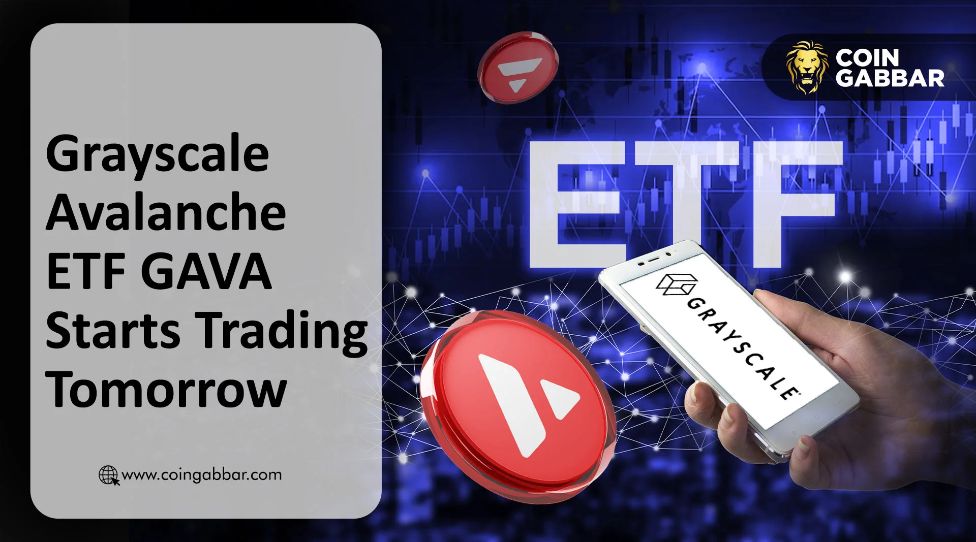 Grayscale Avalanche ETF $GAVA Starts Trading Tomorrow