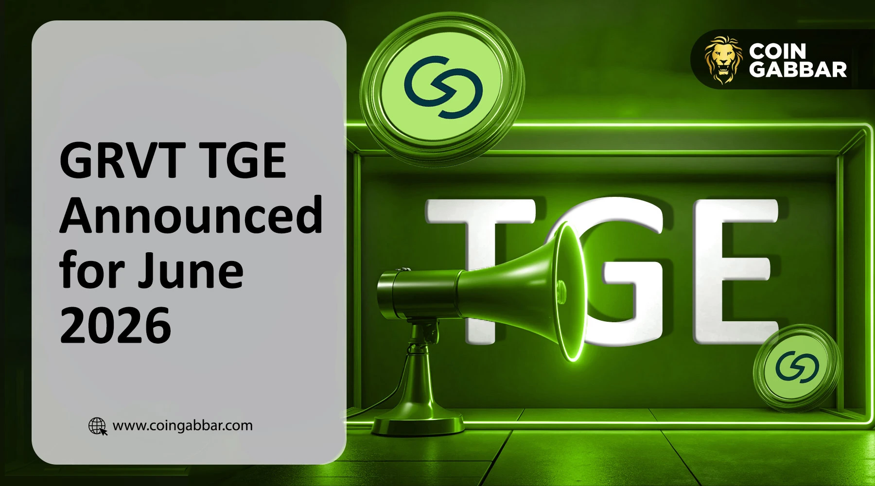 GRVT Token TGE Set for June 2026: Trading Competition Ending March 26