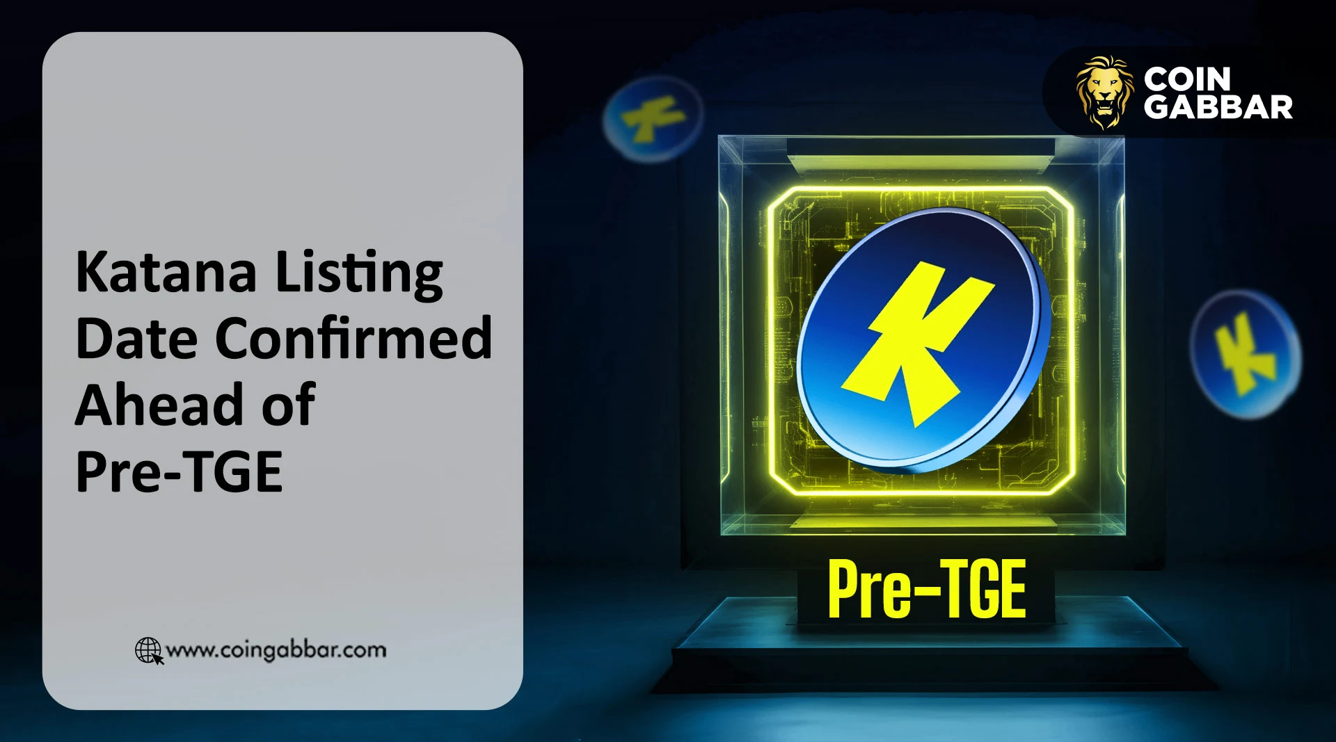 Katana Listing Date Confirmed Ahead of Pre-TGE