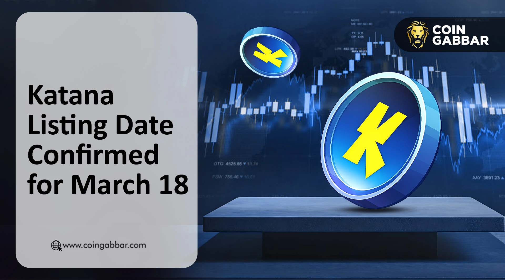 Katana Listing Date Set for March 18