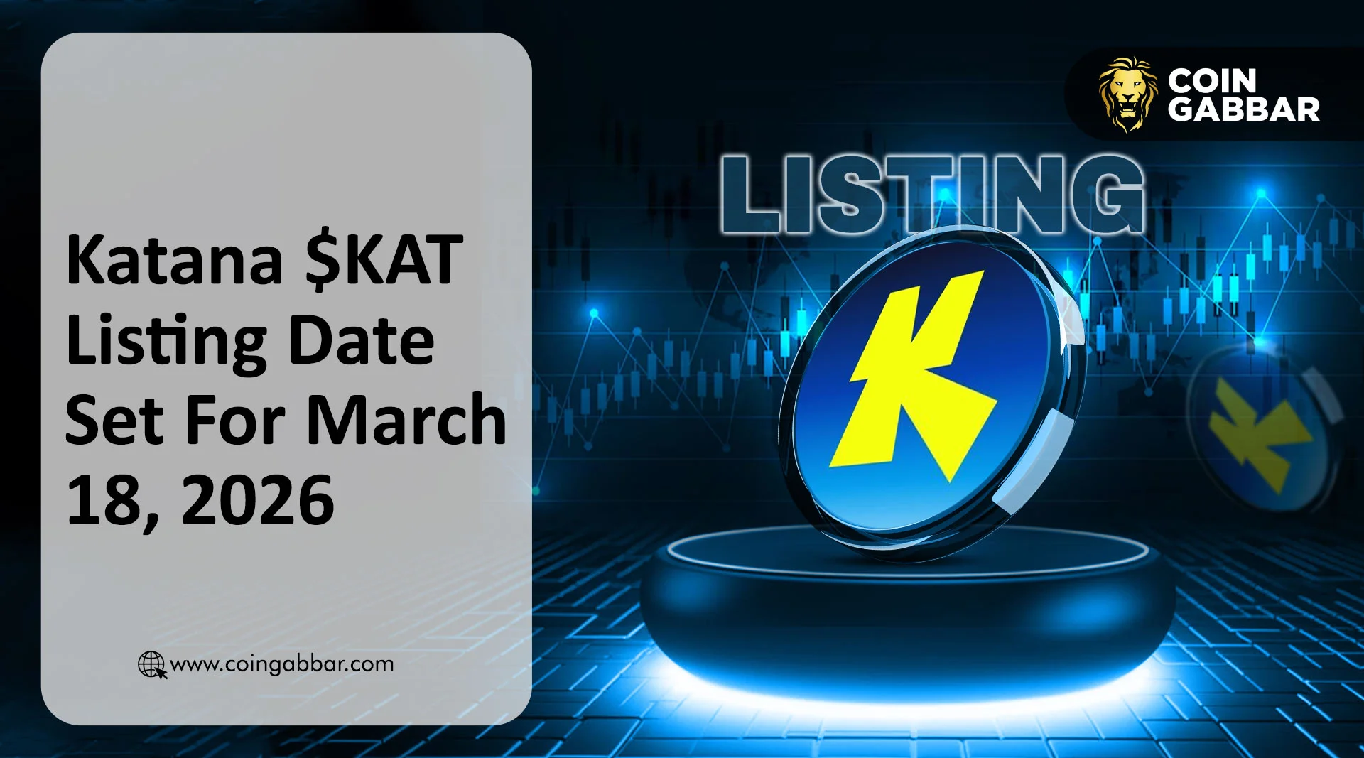 Katana Listing Date Set For March 18, 2026