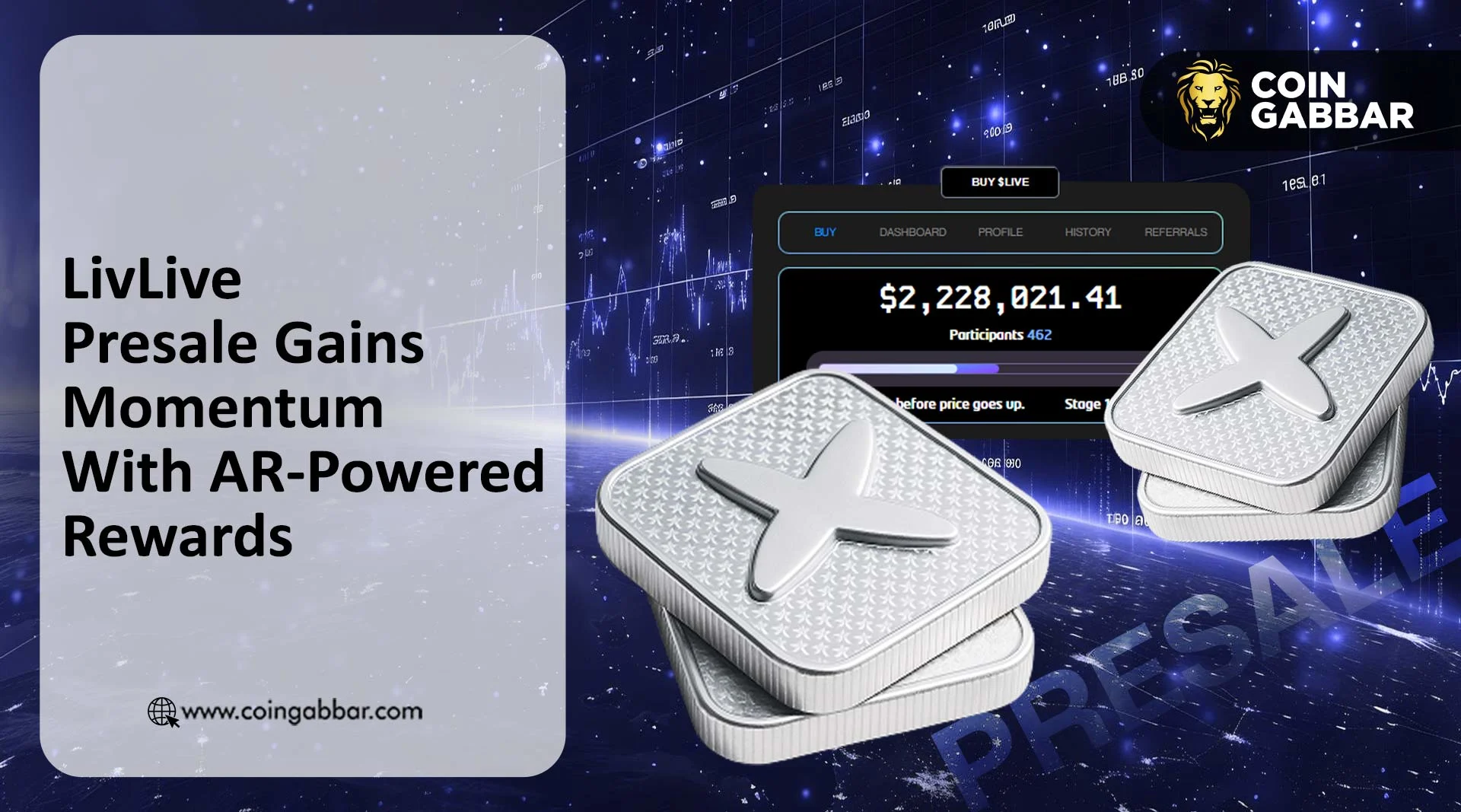 LivLive Presale Gains Momentum With AR-Powered Rewards