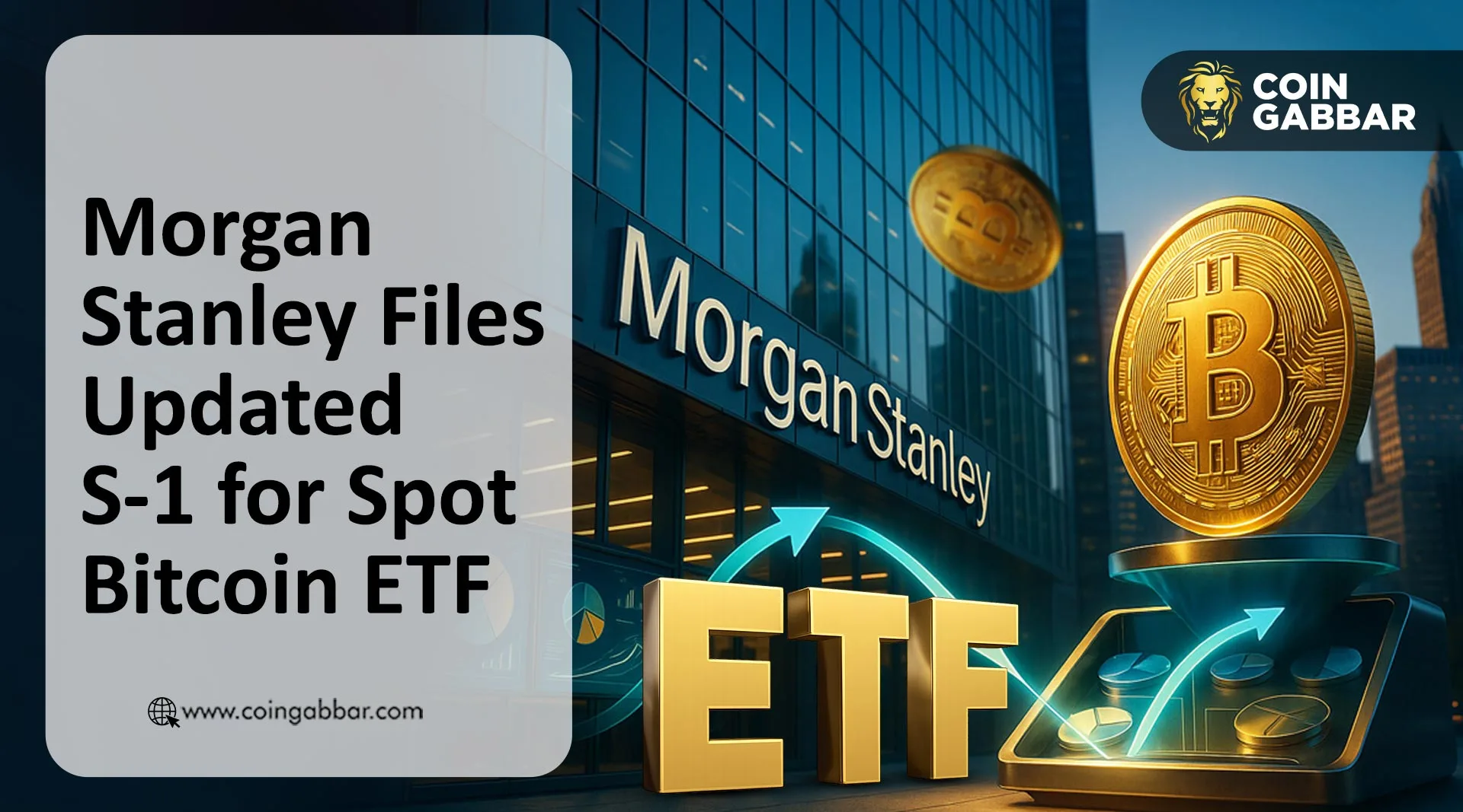 Morgan Stanley Files BTC ETF Trust