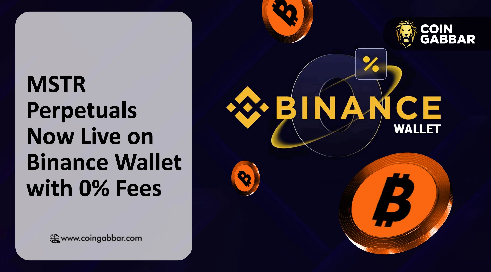 MSTR Perpetuals Now Live on Binance Wallet with 0% Fees