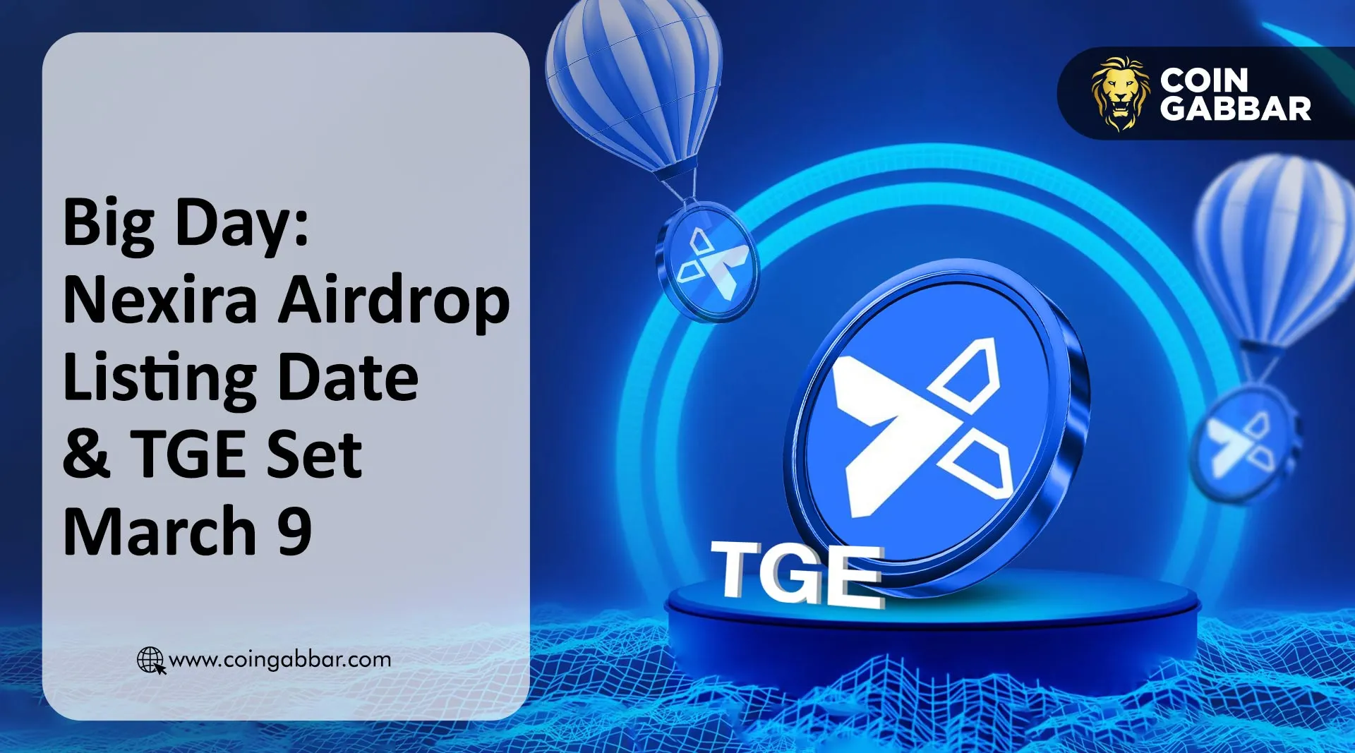 Big Day: Nexira Airdrop Listing Date & TGE Set March 9