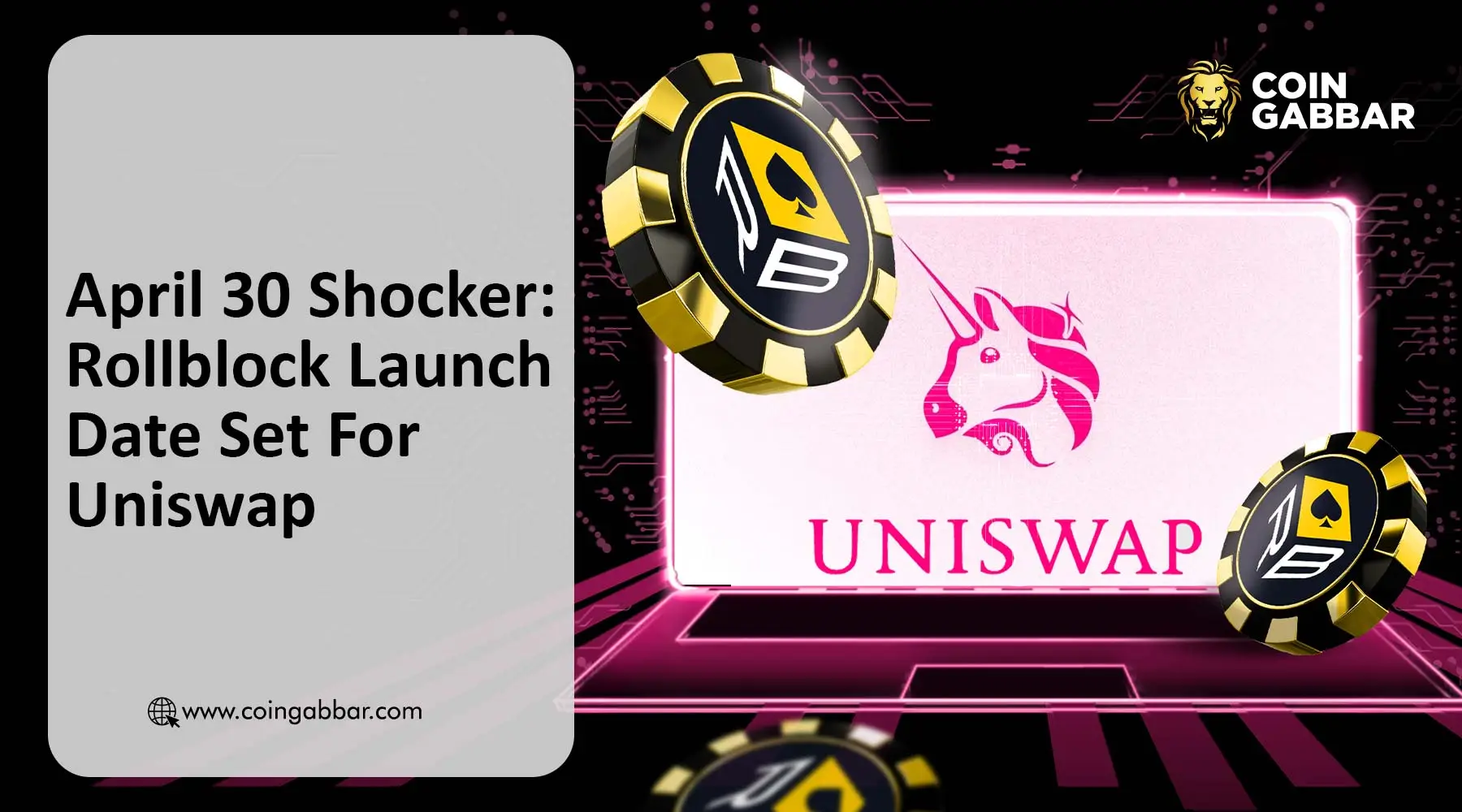 April 30 Shocker: Rollblock Launch Date Set for Uniswap