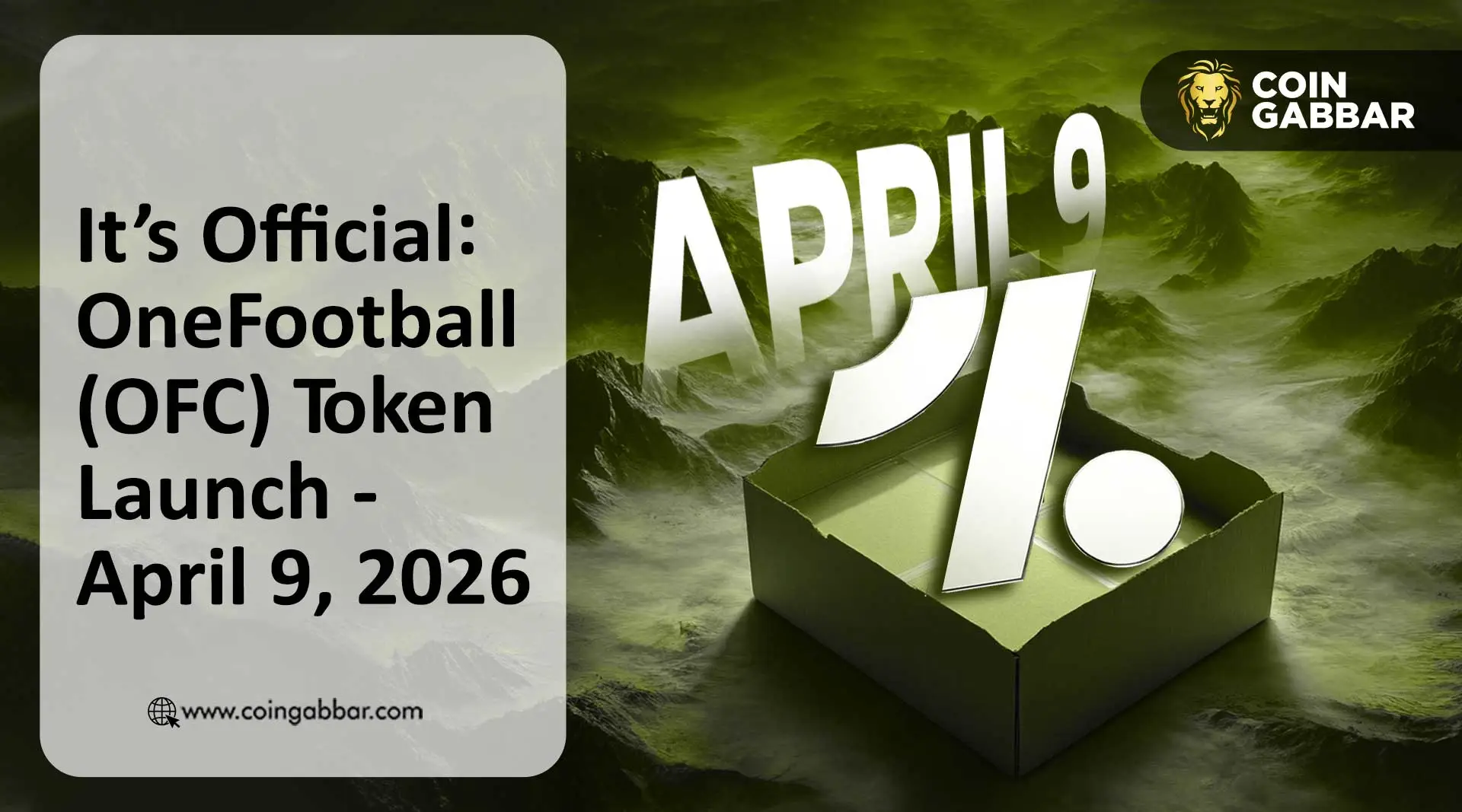 It’s Official: OneFootball Token  (OFC) Launch – April 9, 2026
