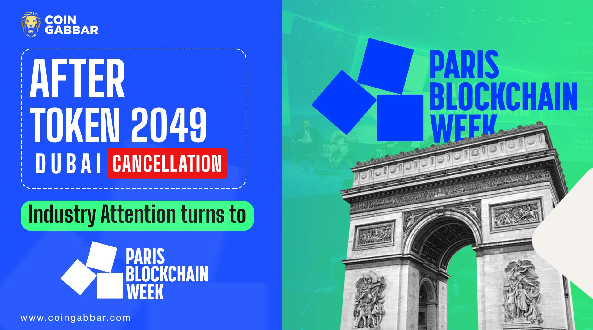 Token 2049 Dubai cancel Paris Blockchain Week
