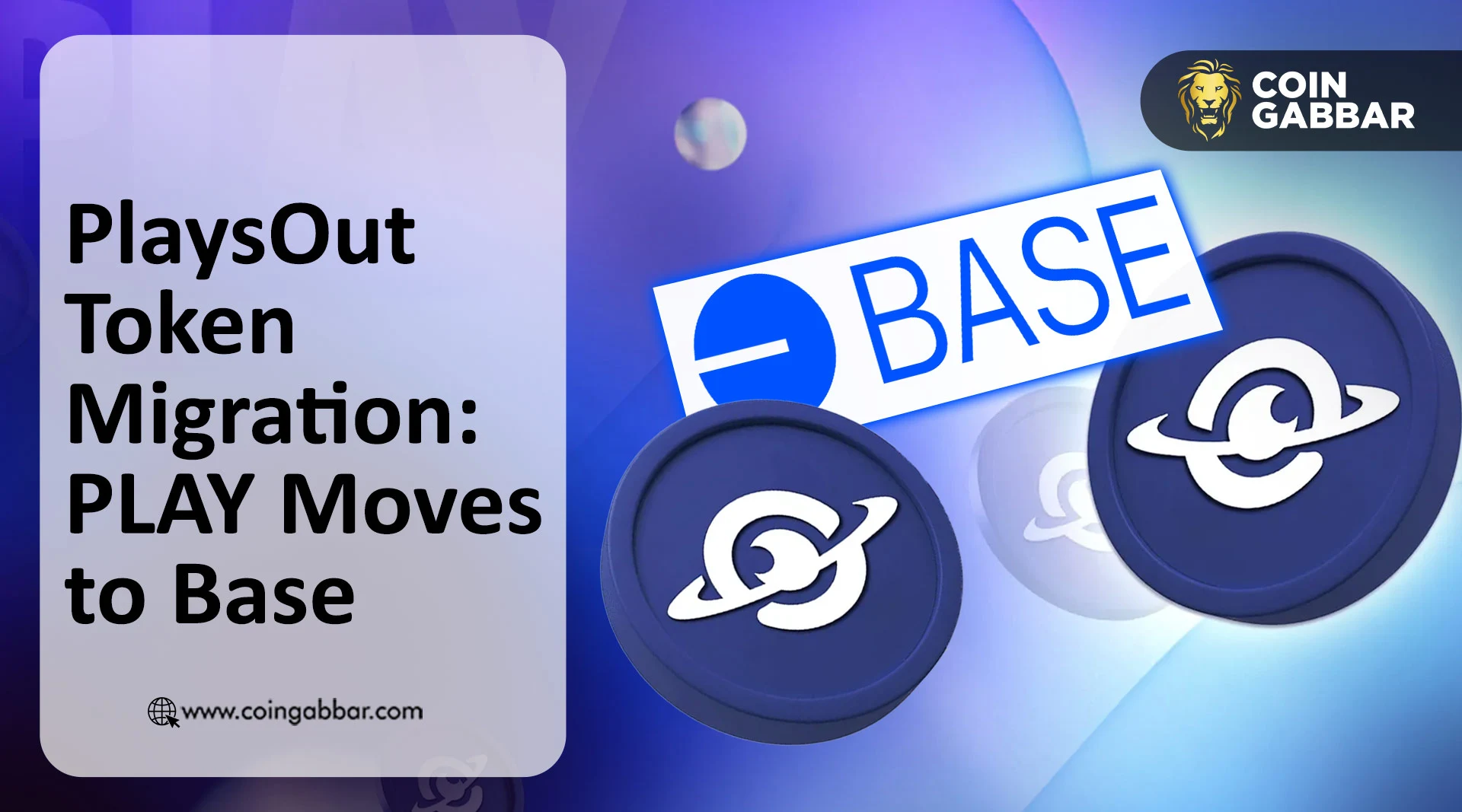 PlaysOut Token Migration: PLAY Moves to Base