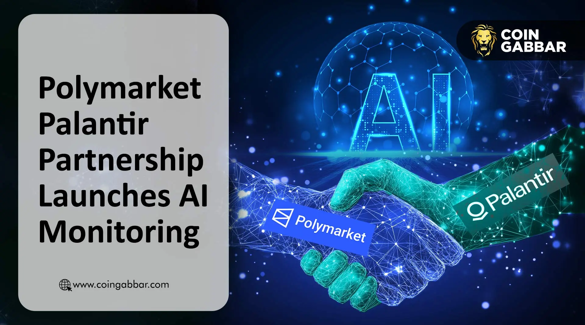 Polymarket Palantir partnership AI system monitoring sports prediction markets