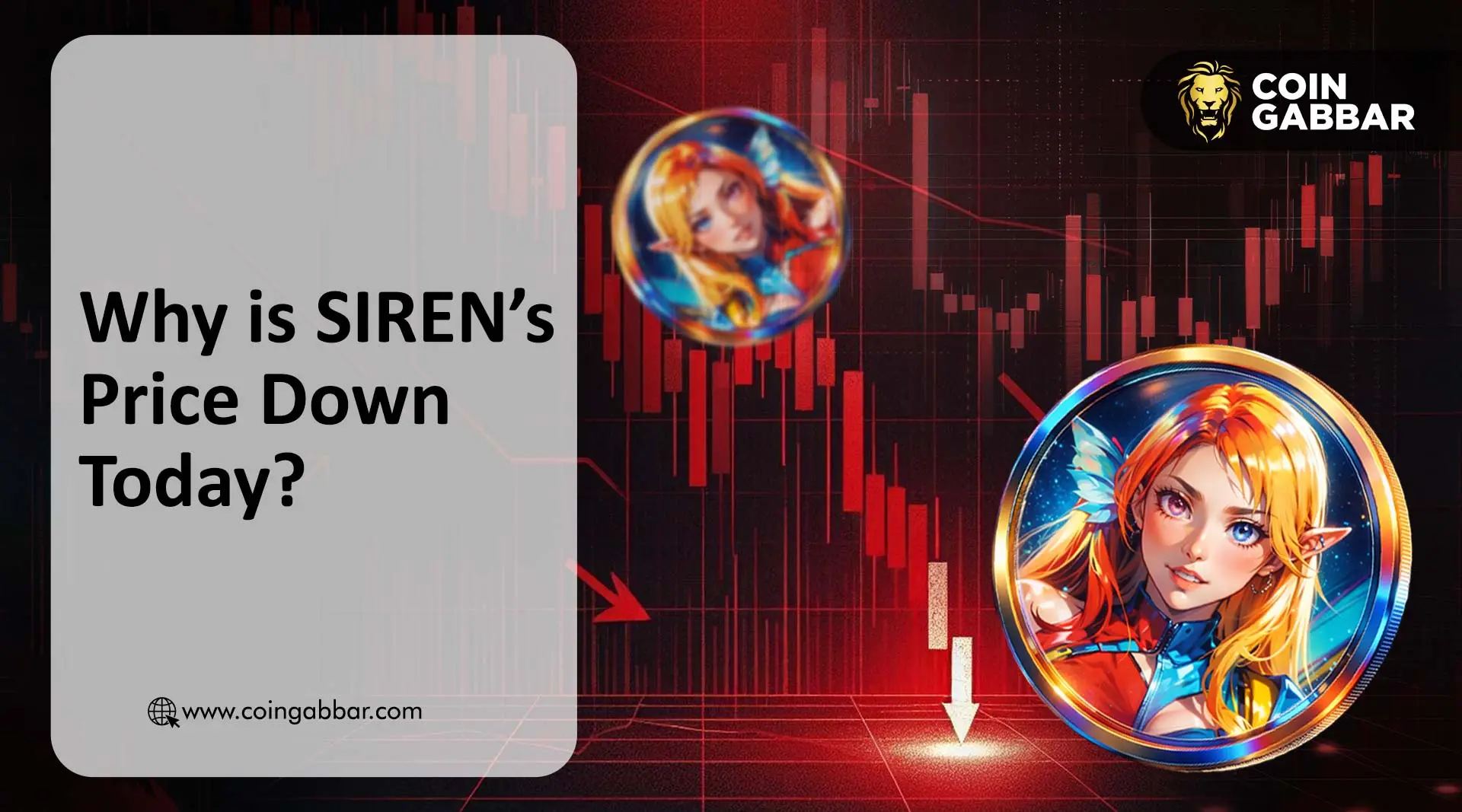 Why is SIREN’s price down today?