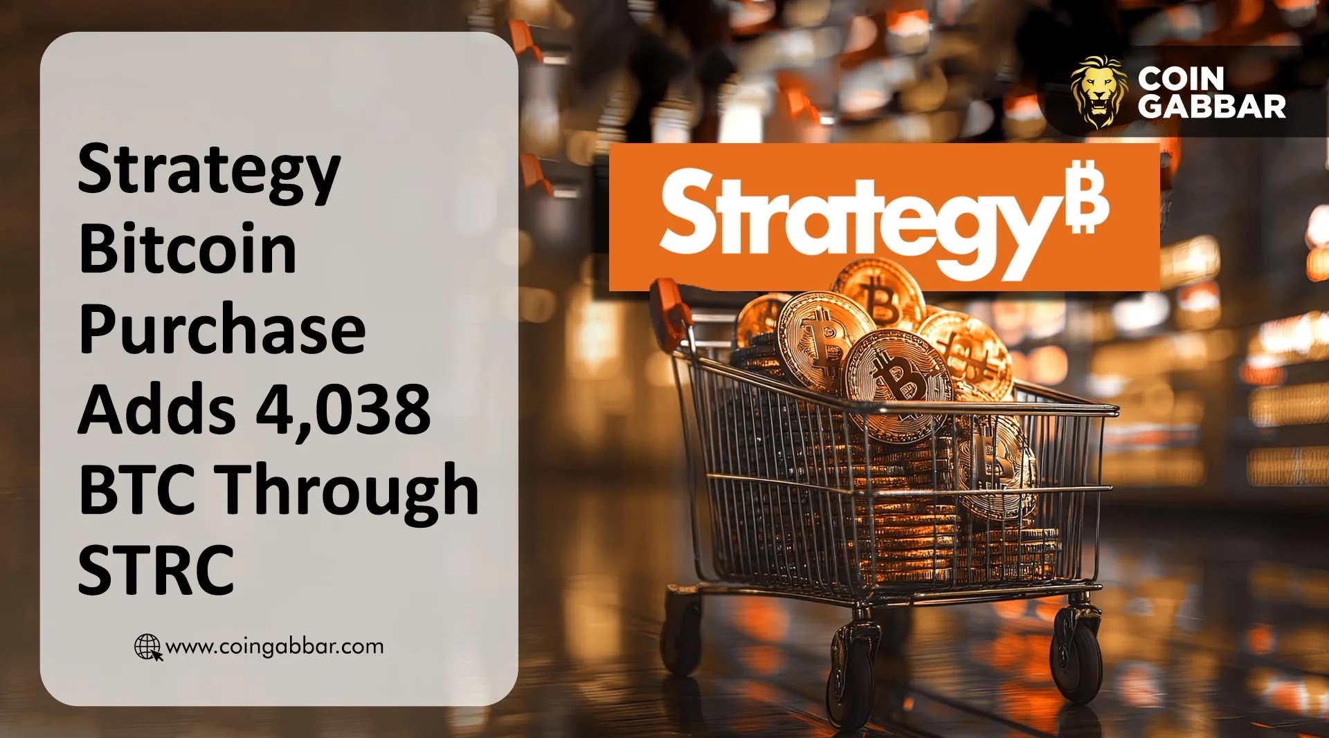 Strategy Bitcoin purchase adds 4038 BTC through STRC preferred share funding