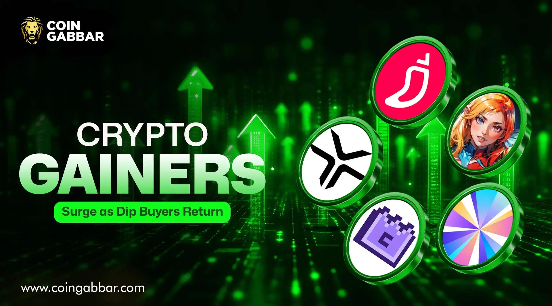 Crypto Gainers Surge as Dip Buyers Return