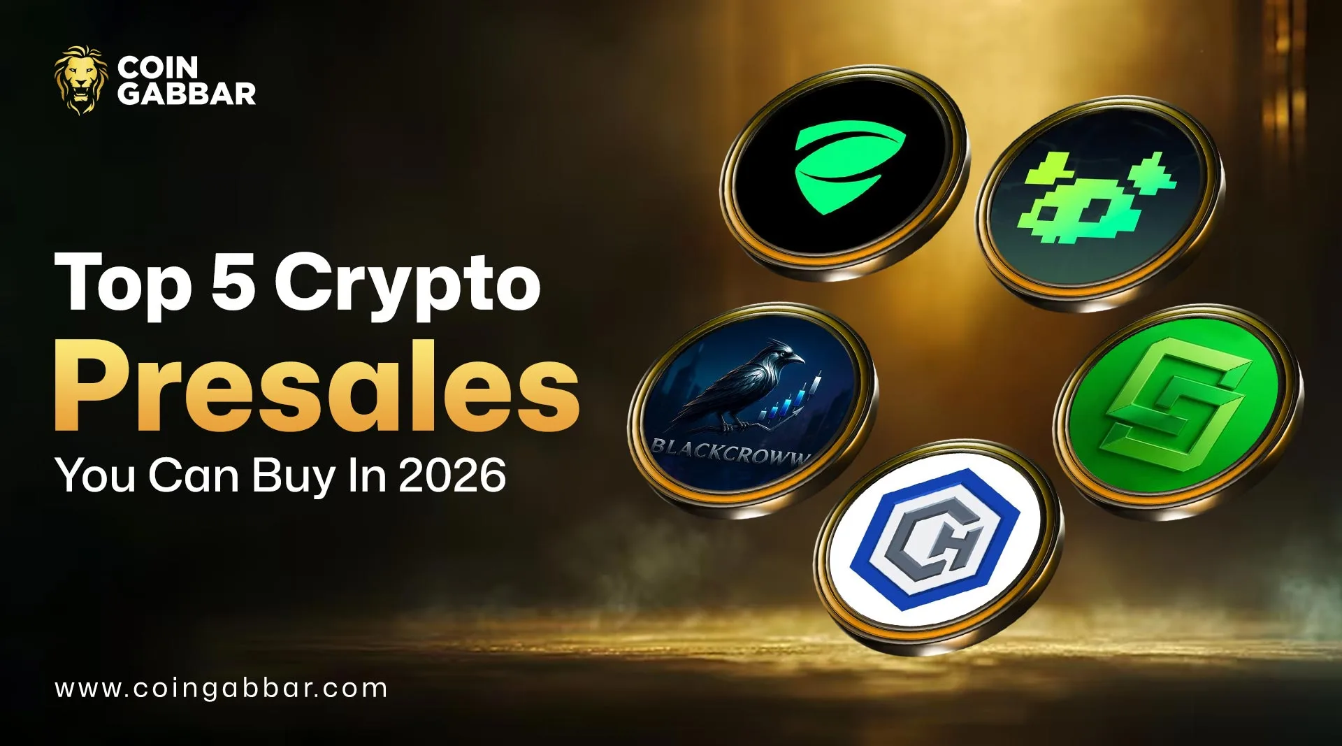 Top 5 Crypto Presales You Can Buy In 2026