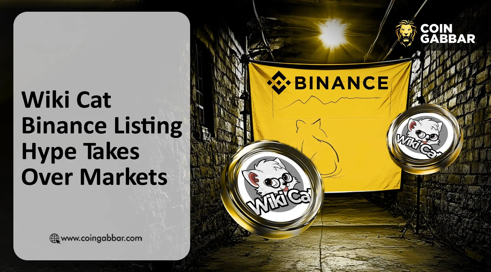 Wiki Cat Binance Listing Hype Takes Over Markets