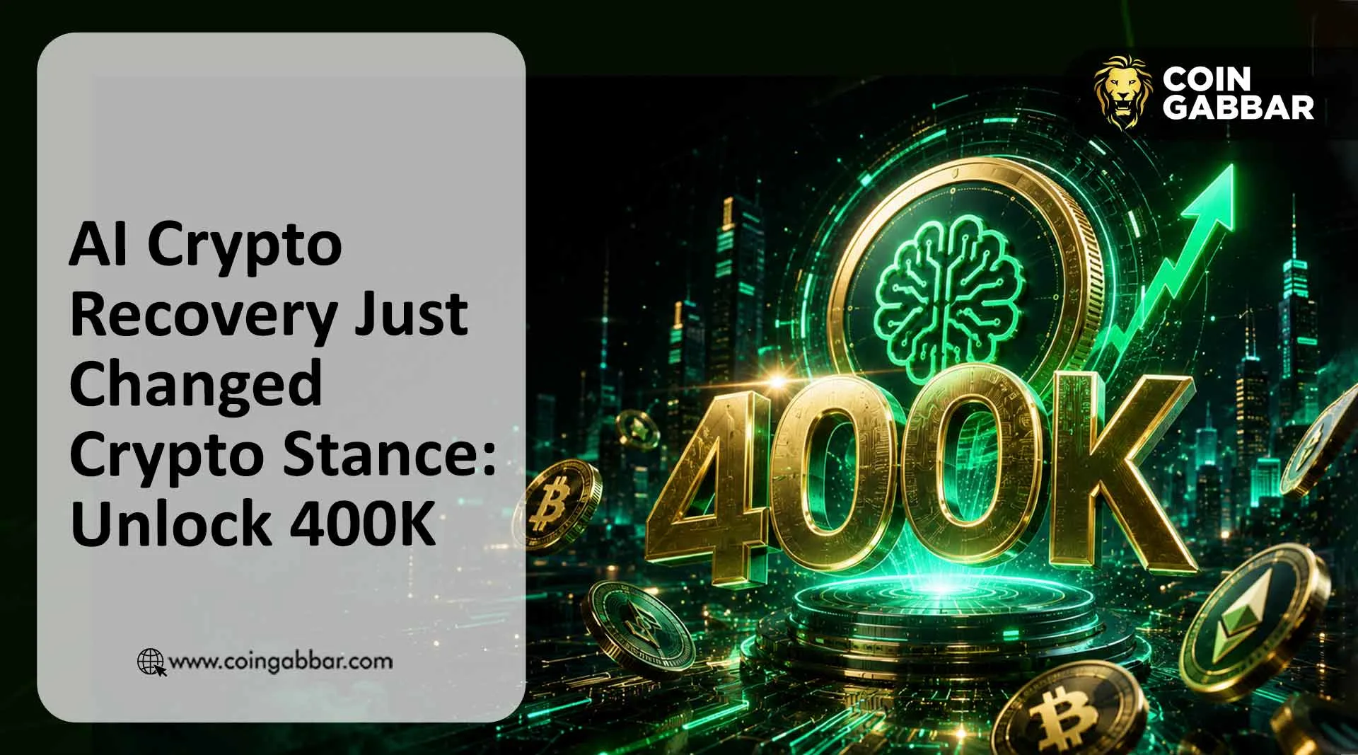AI Crypto Recovery Just Changed Crypto Stance: Unlock 400K