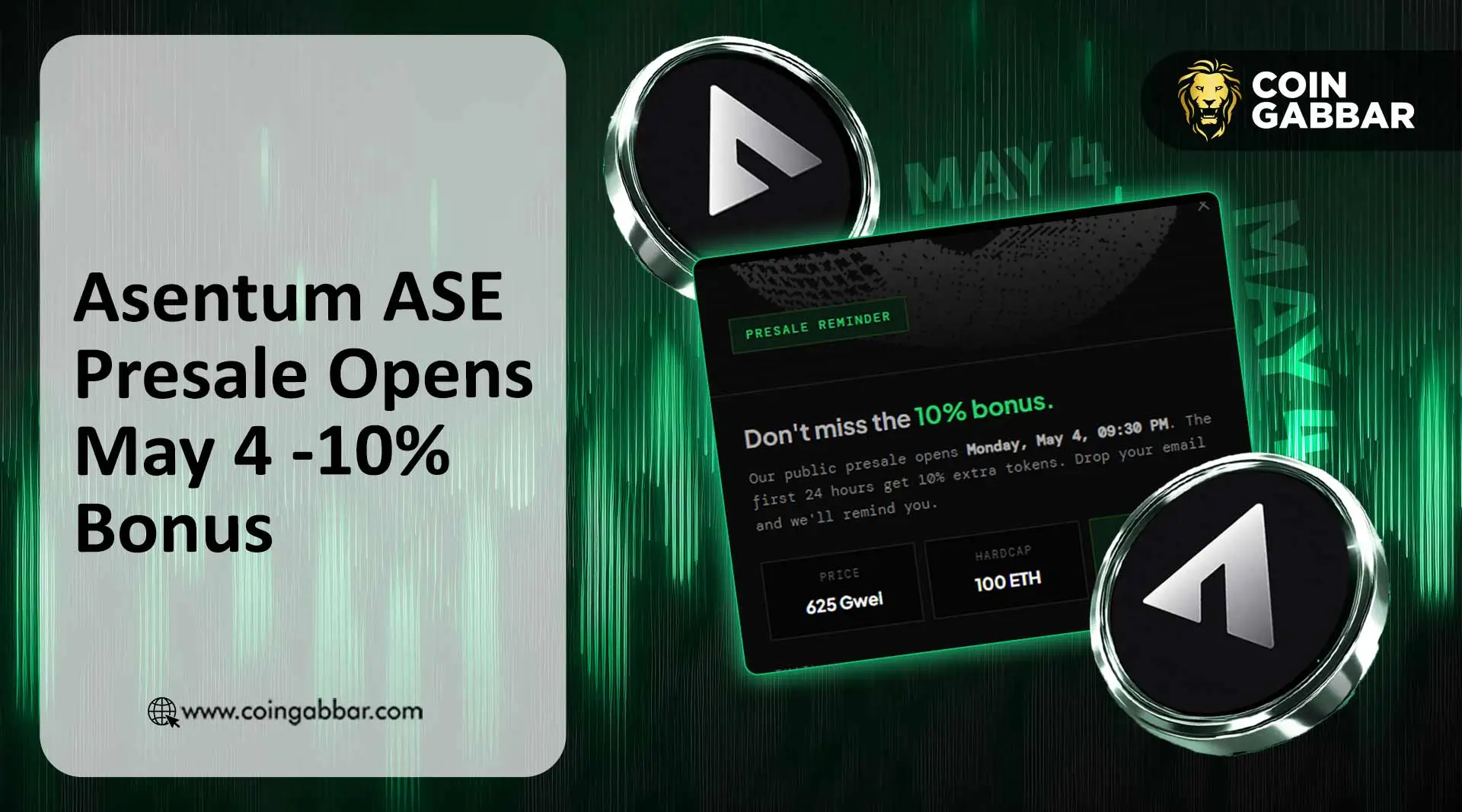 Asentum ASE presale May 2026 post quantum blockchain