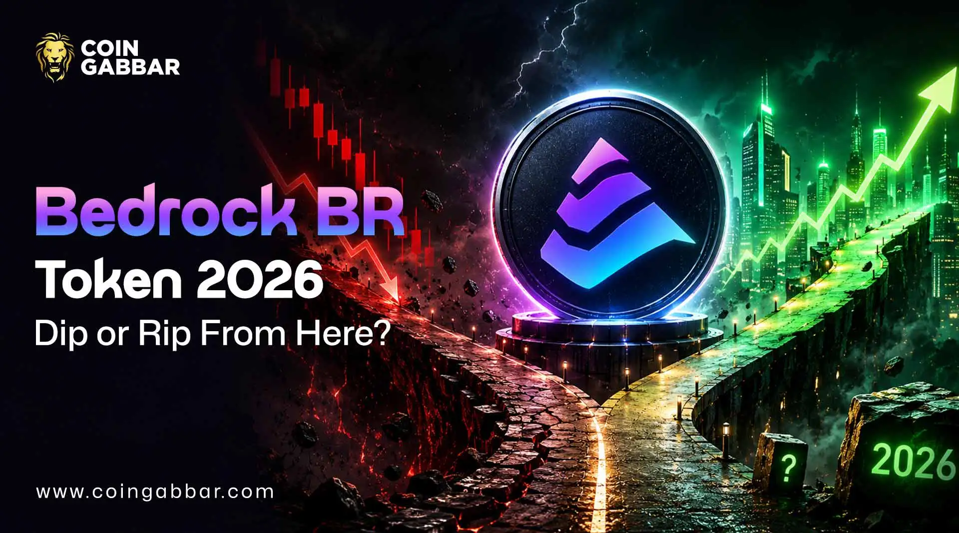 Bedrock BR Token 2026 price dip support levels and recovery analysis