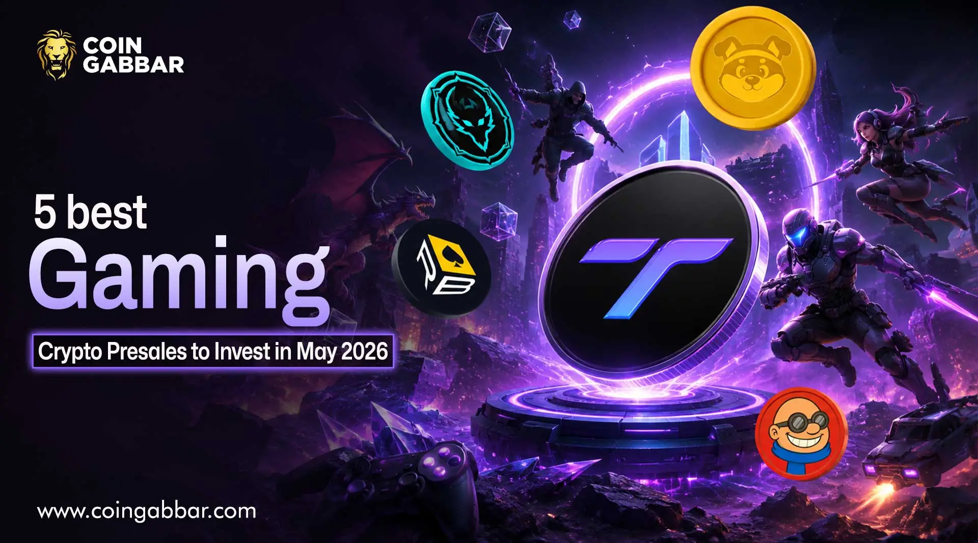 5 best Gaming Crypto Presales to Invest in May 2026
