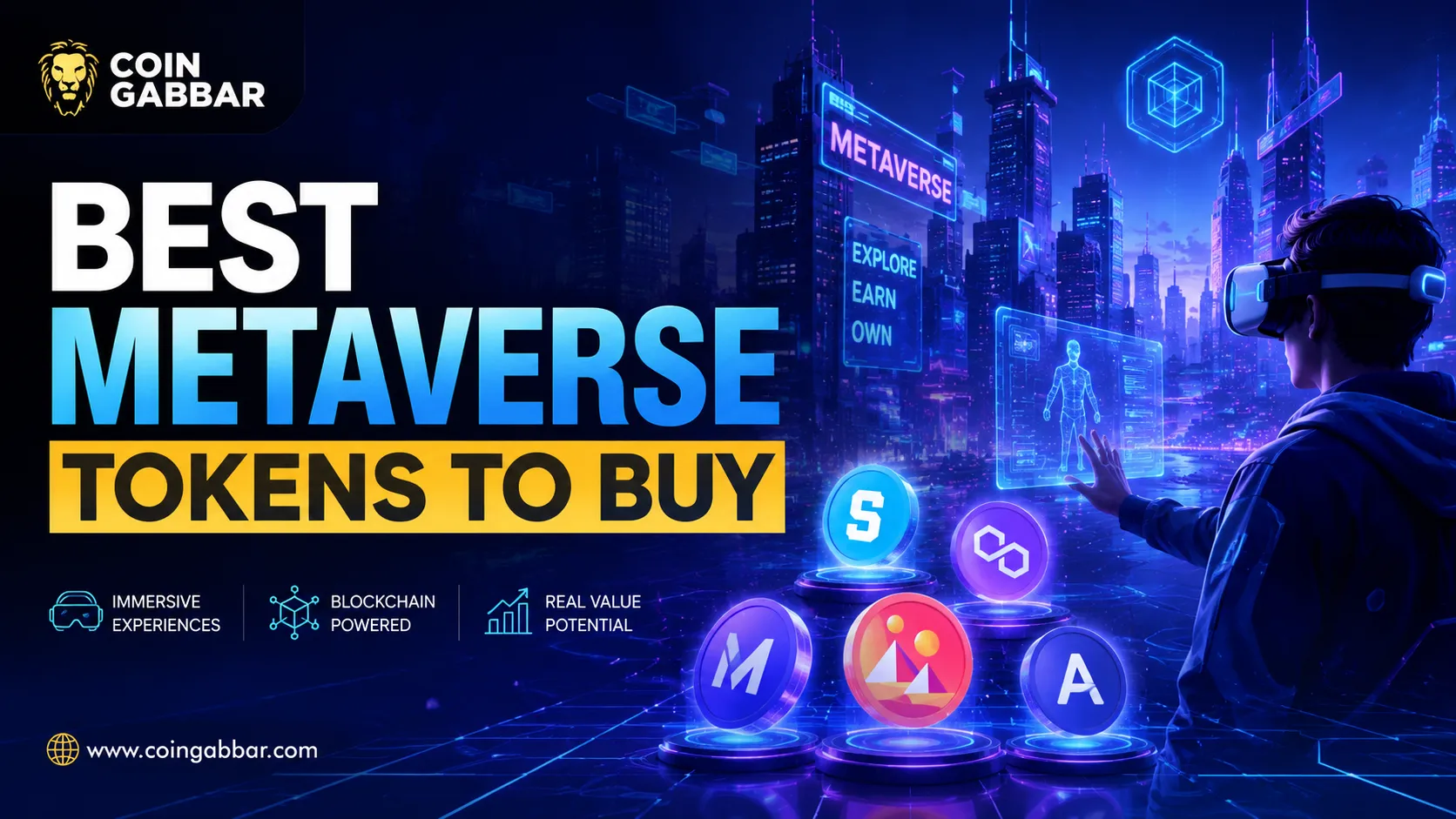 Best Metaverse Tokens to Buy in 2026: Top Chart