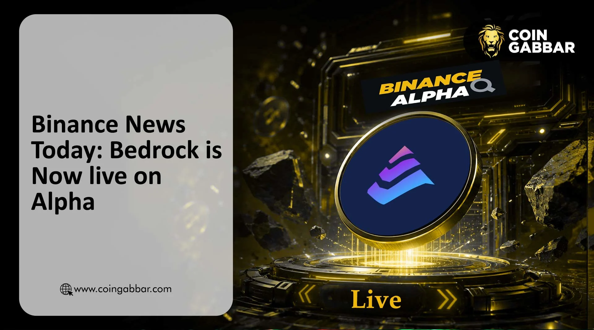 Binance News Today: Bedrock is Now live on Alpha