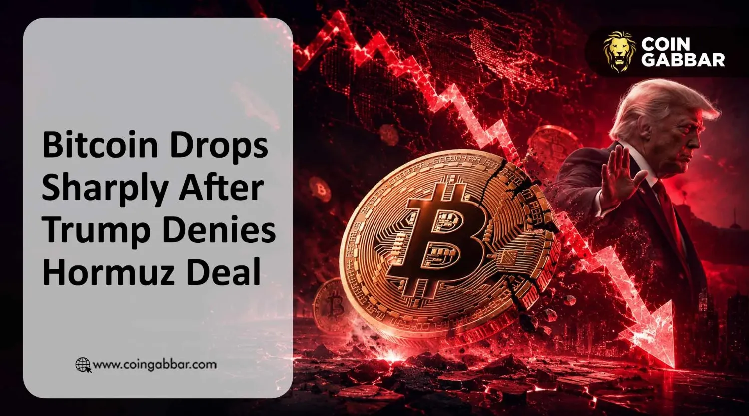 Bitcoin Drops Sharply After Trump Denies Hormuz Deal