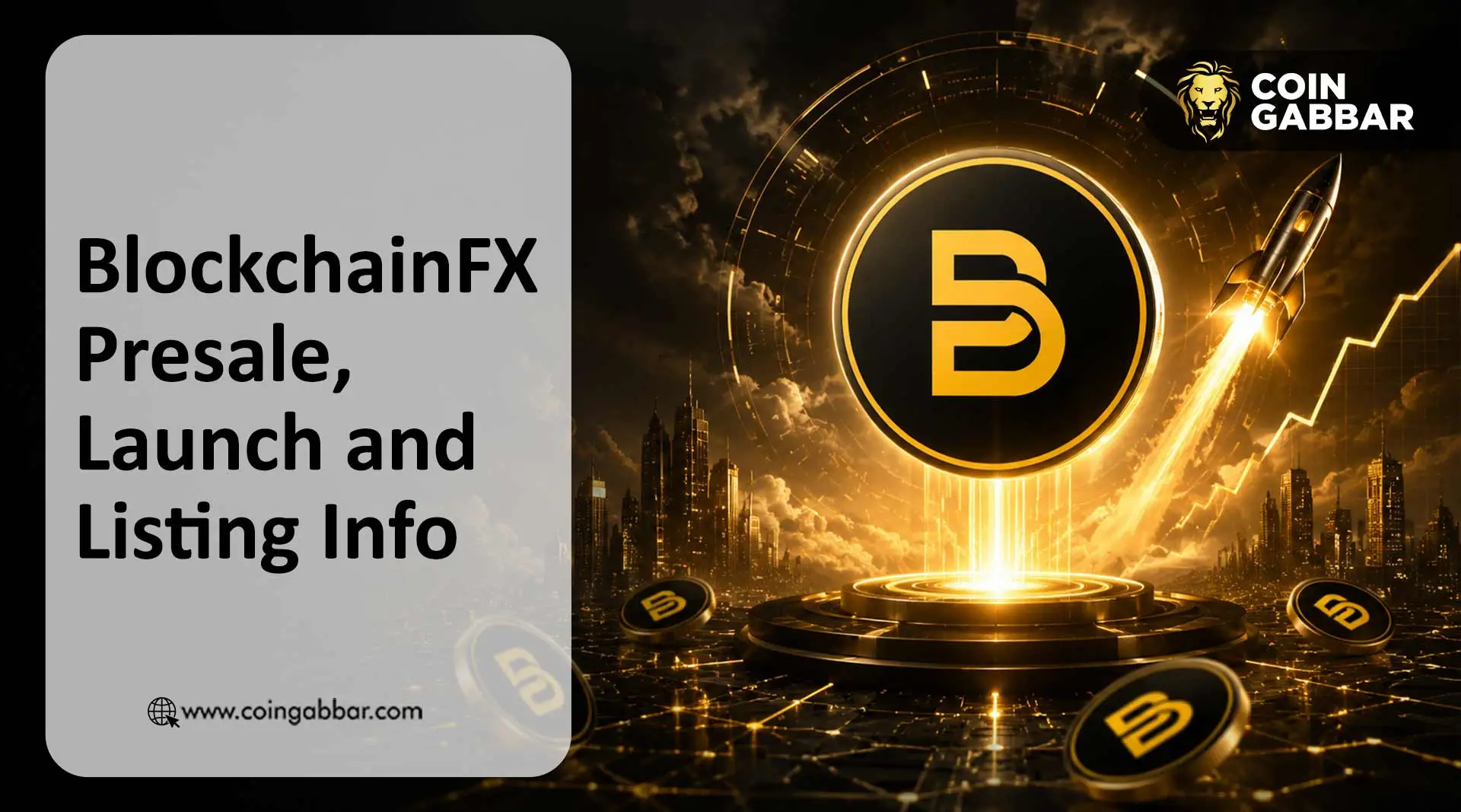 BlockchainFX Presale and BFX Listing Date