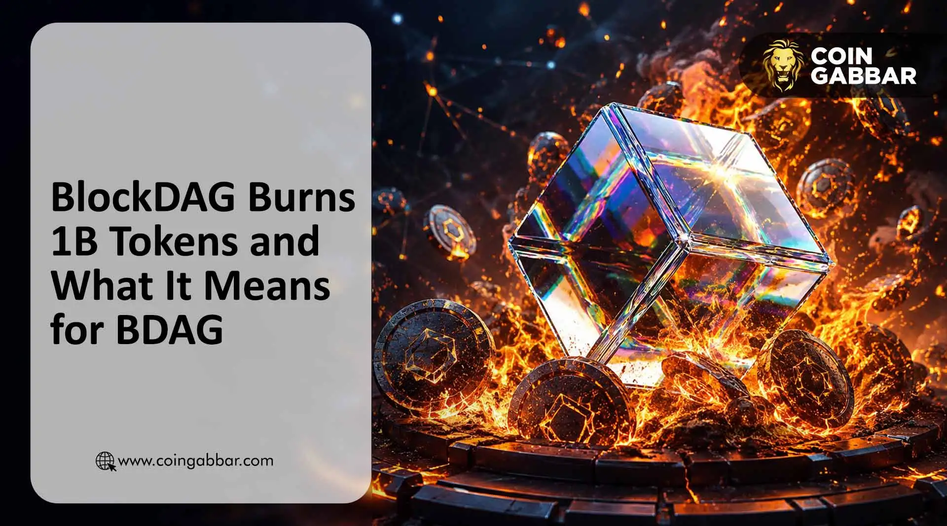 BlockDAG Burns 1 Billion BDAG Tokens