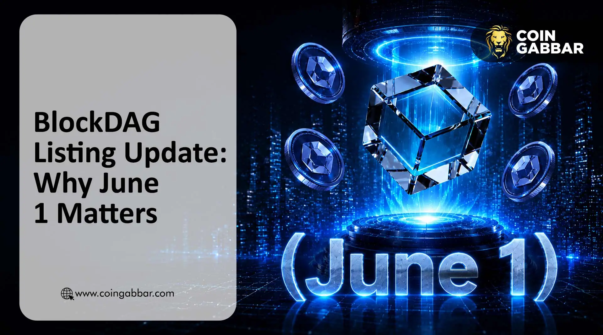BlockDAG listing date and 400X ROI details