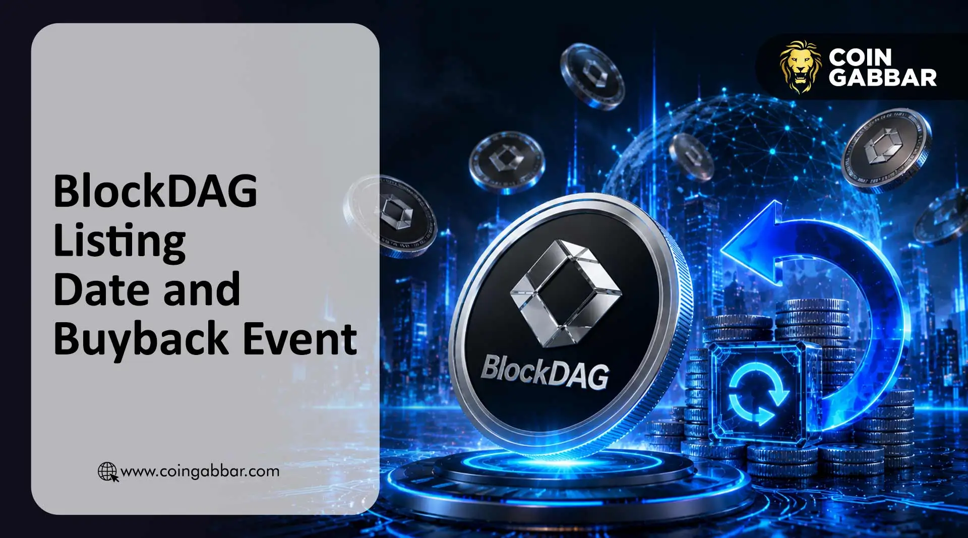 BlockDAG listing date and BDAG buyback June 2026
