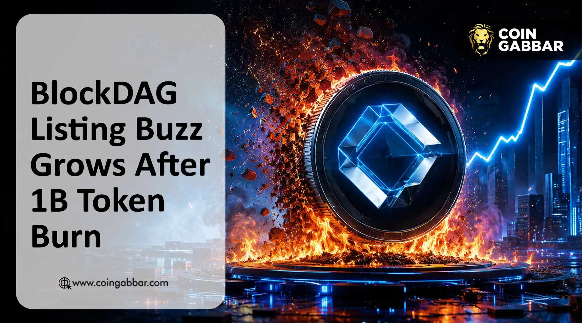 BlockDAG listing date and 1B BDAG token burn update