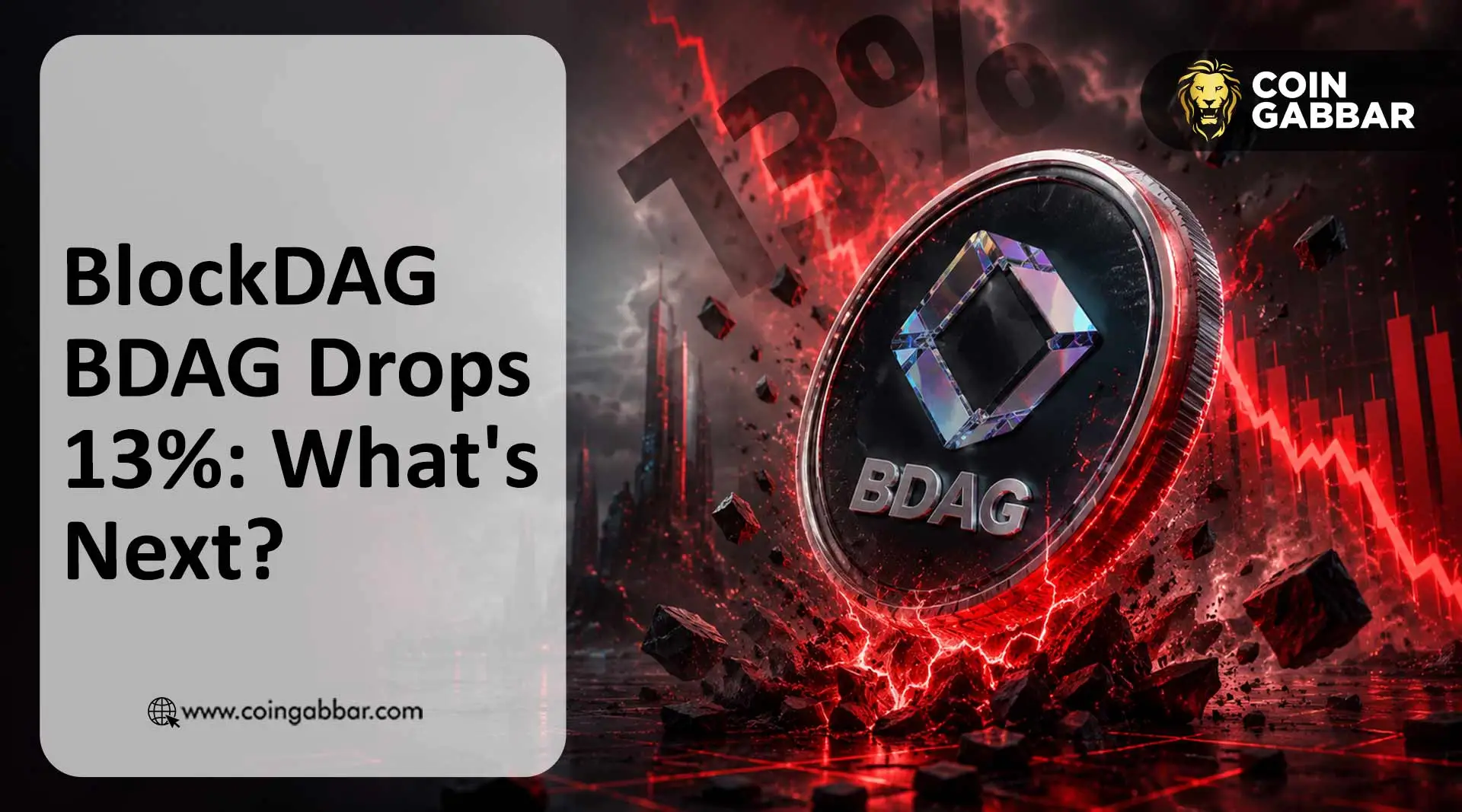 BlockDAG BDAG Drops 13%