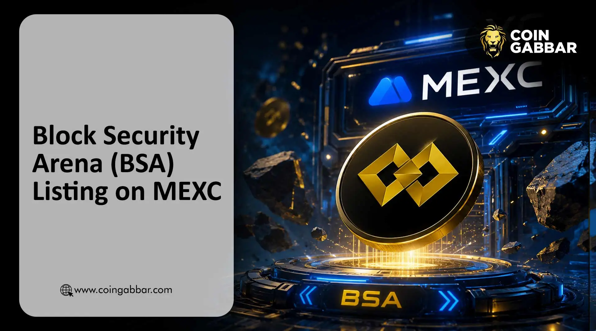Block Security Arena BSA Token listing on MEXC May 2026