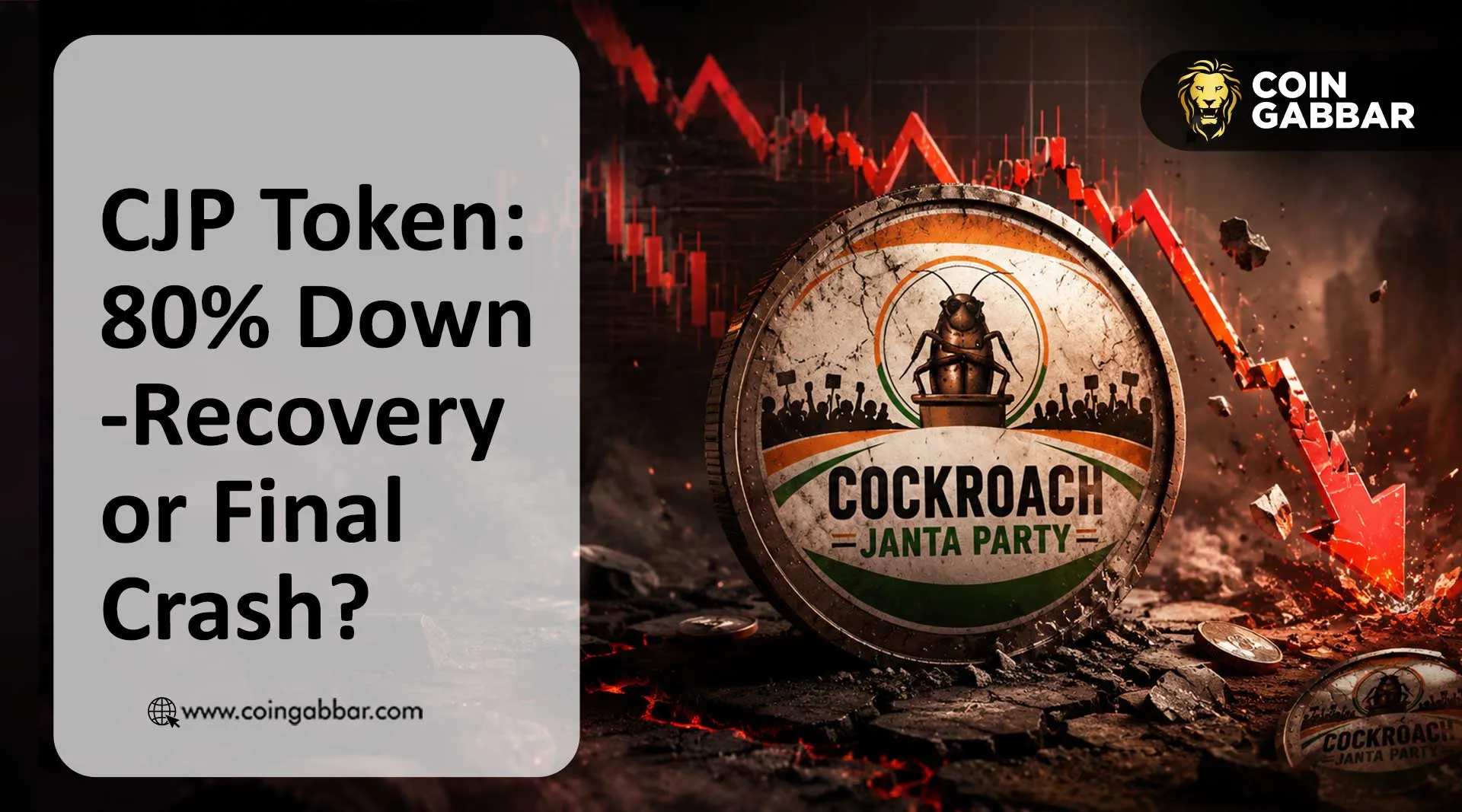 CJP price prediction Cockroach Janta Party token ATH recovery or crash