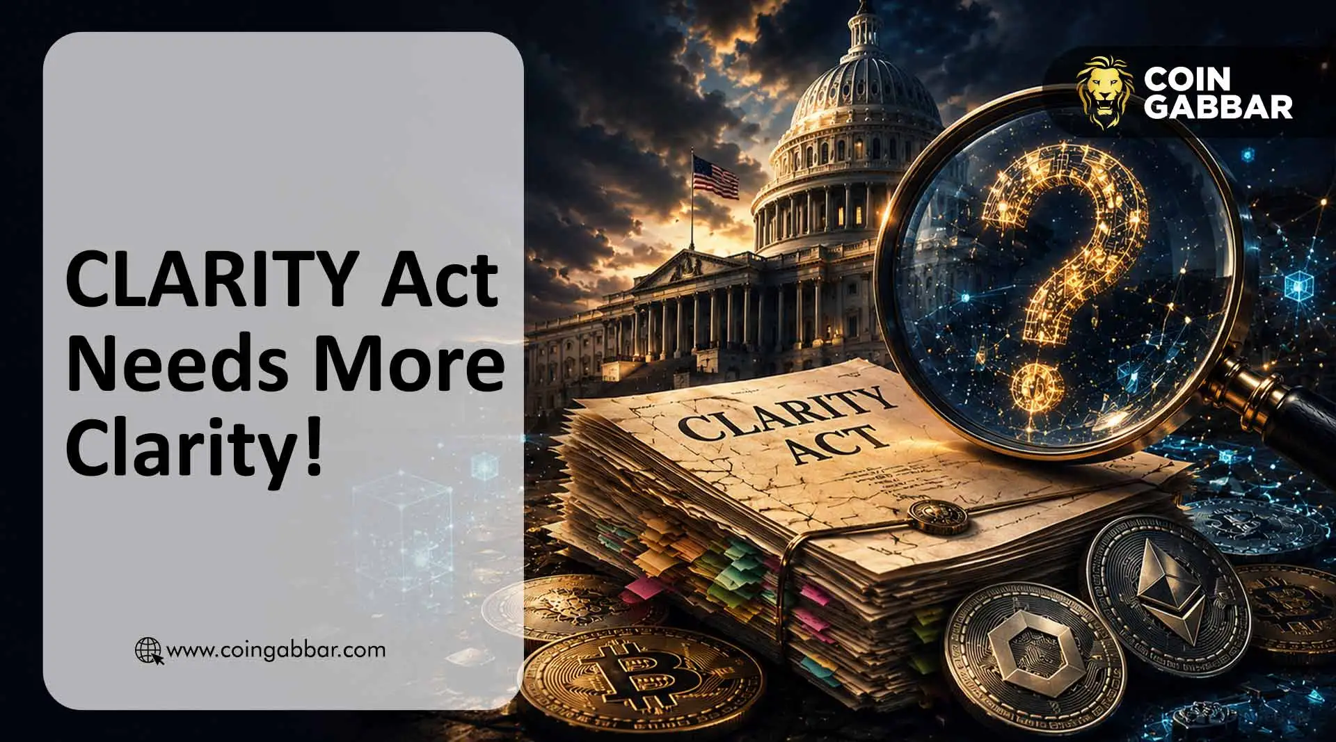 CLARITY Act Needs More Clarity!