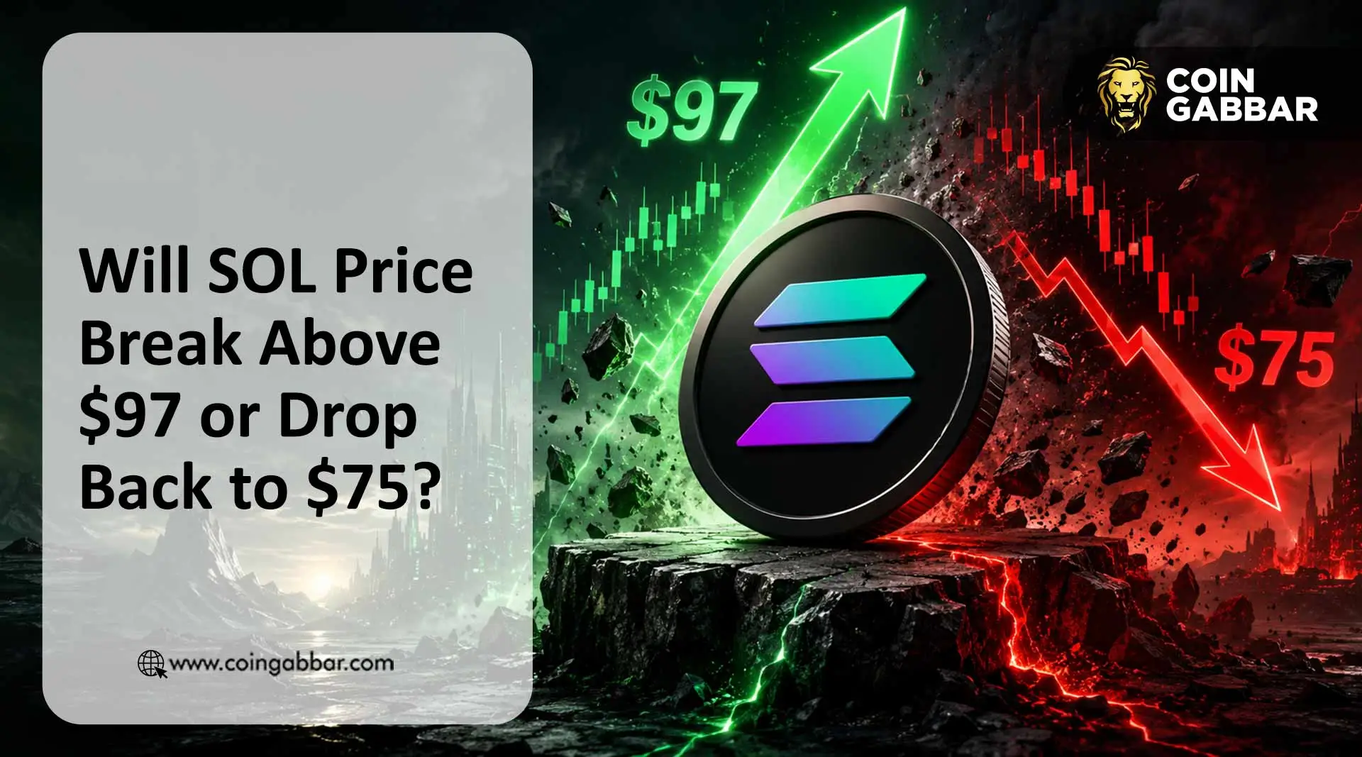 Will Solana Price Break Above $97 or Drop Back to $75?