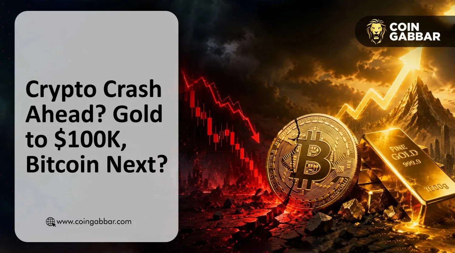 Crypto Crash Ahead? Gold to $100K, Bitcoin Next?