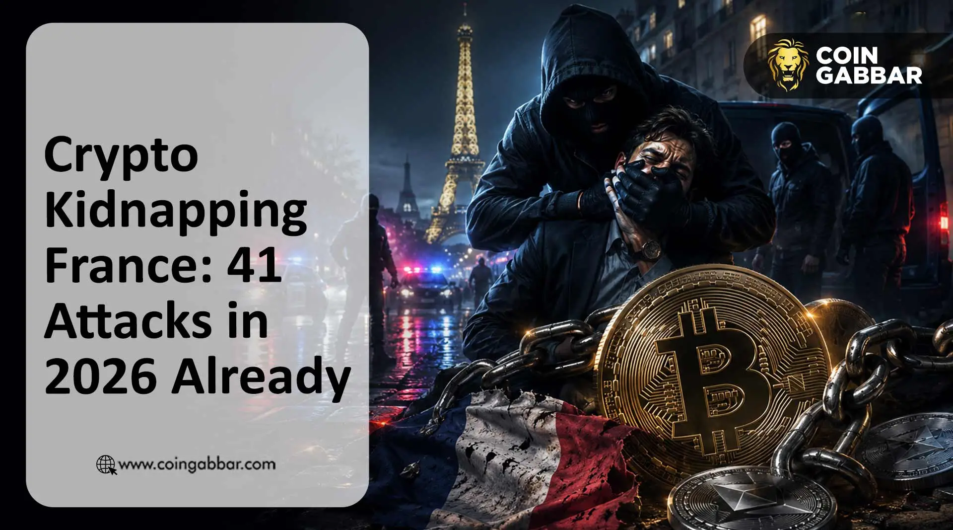 Crypto kidnapping attempt France Sandbox COO