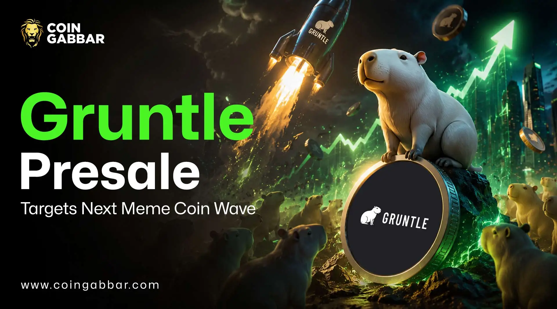 Gruntle Presale Targets Next Meme Coin Wave