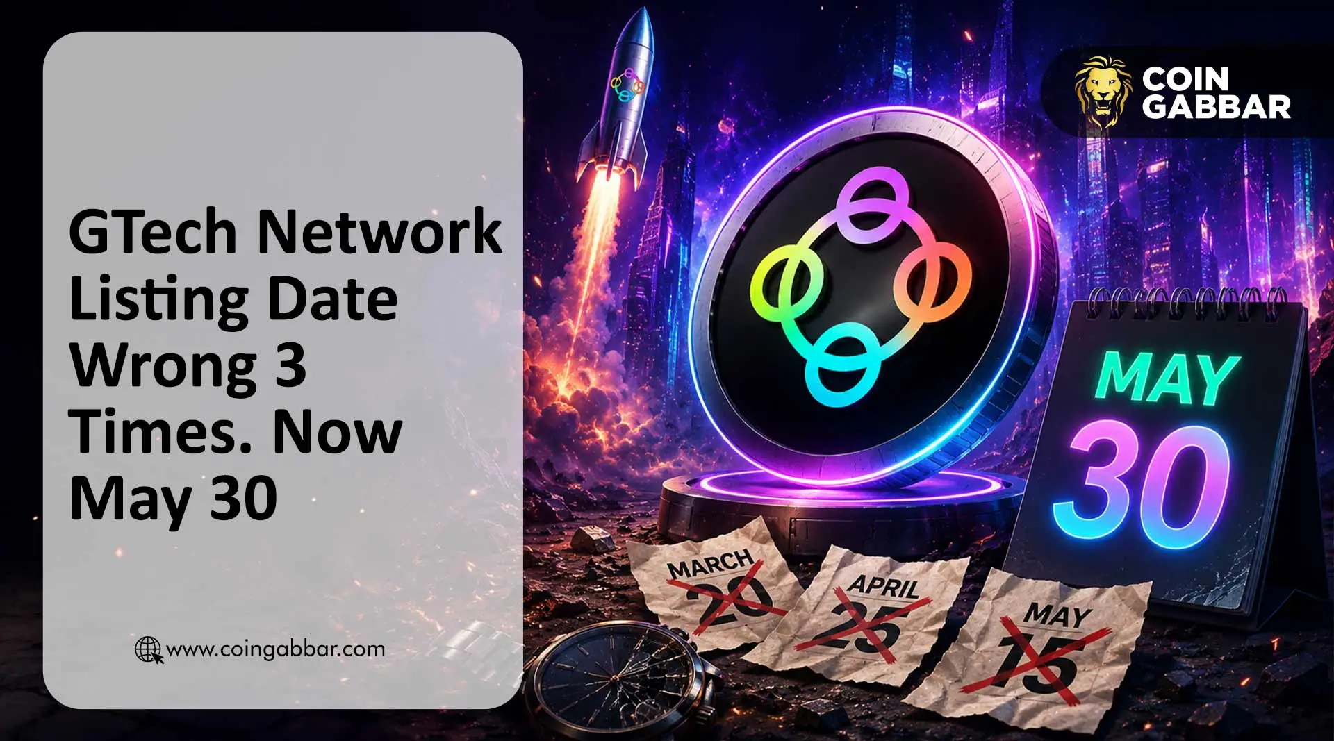 GTech Network listing date history timeline