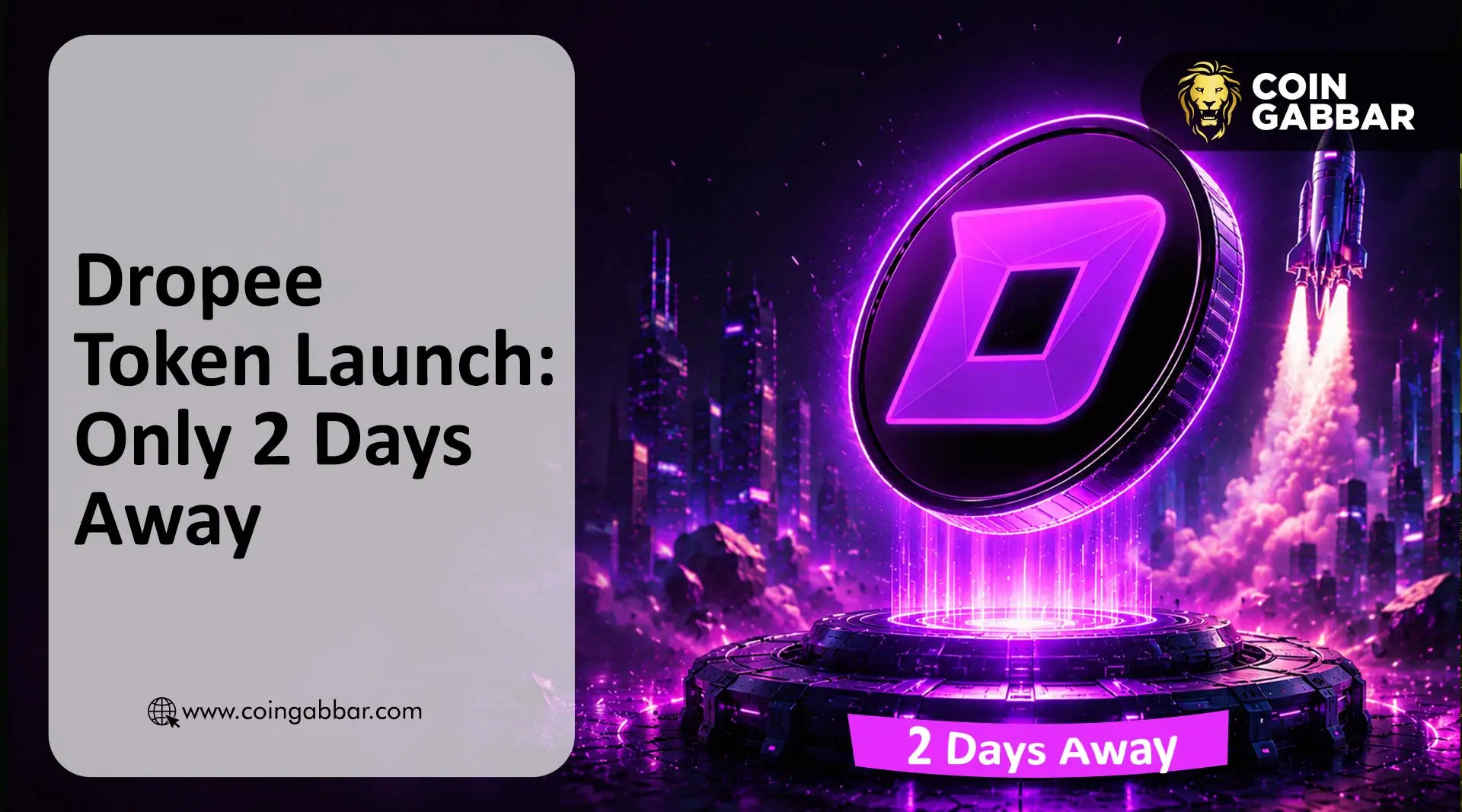 Dropee Token Launch: Only 2 Days Away