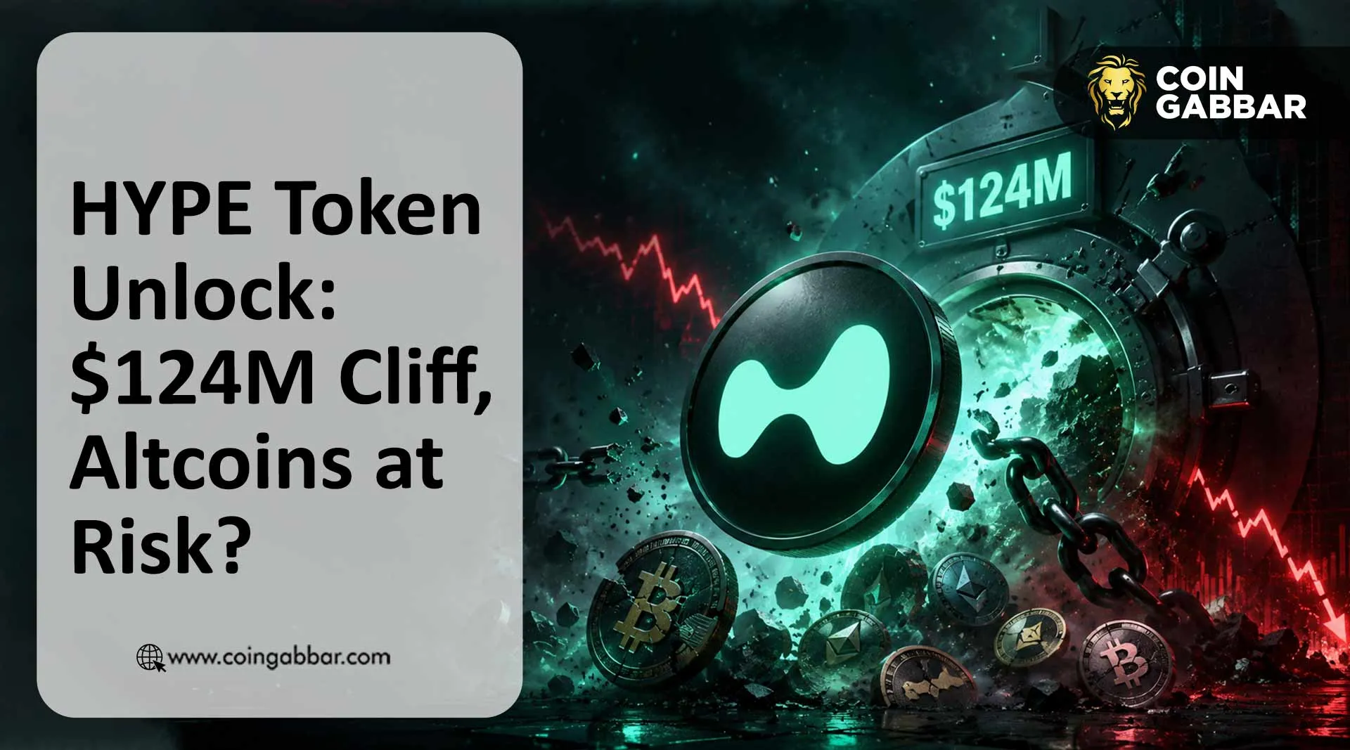 HYPE token unlock: $124M cliff wave altcoin supply shock