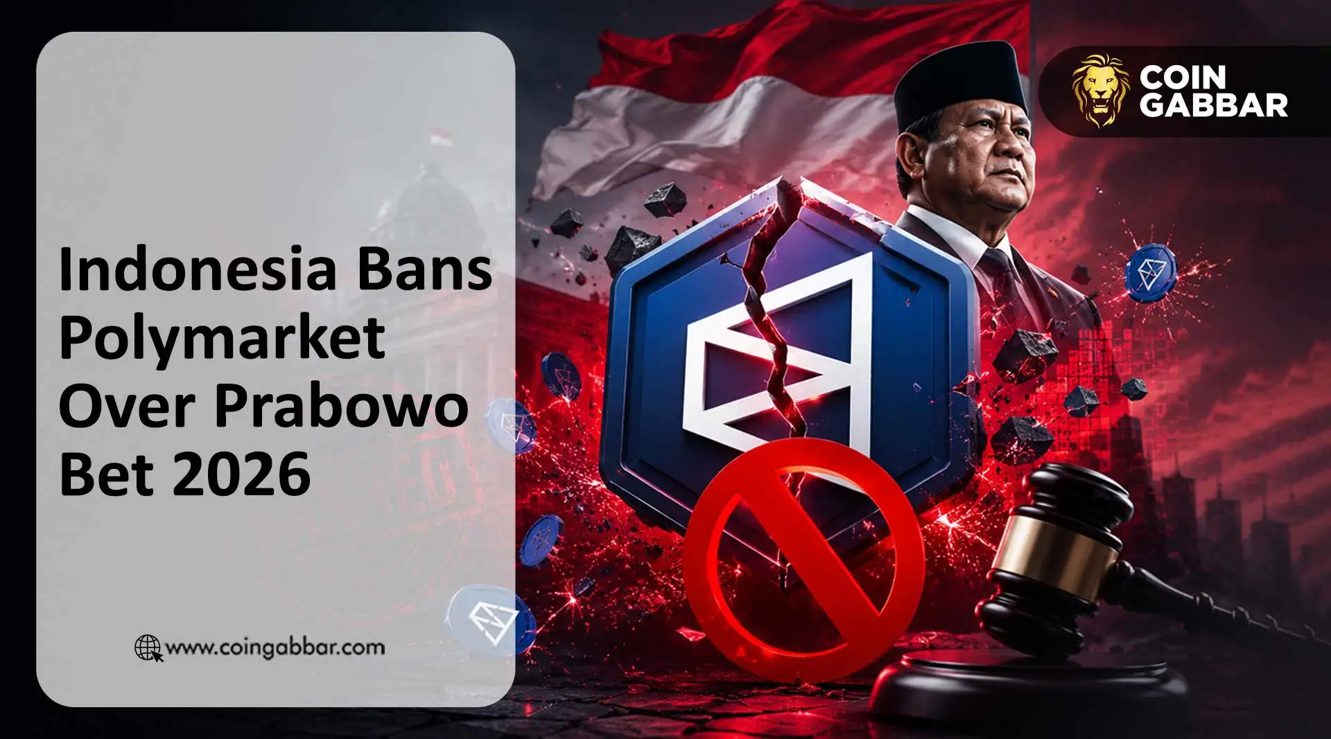 Indonesia Blocks Polymarket Over Prabowo Bet 2026