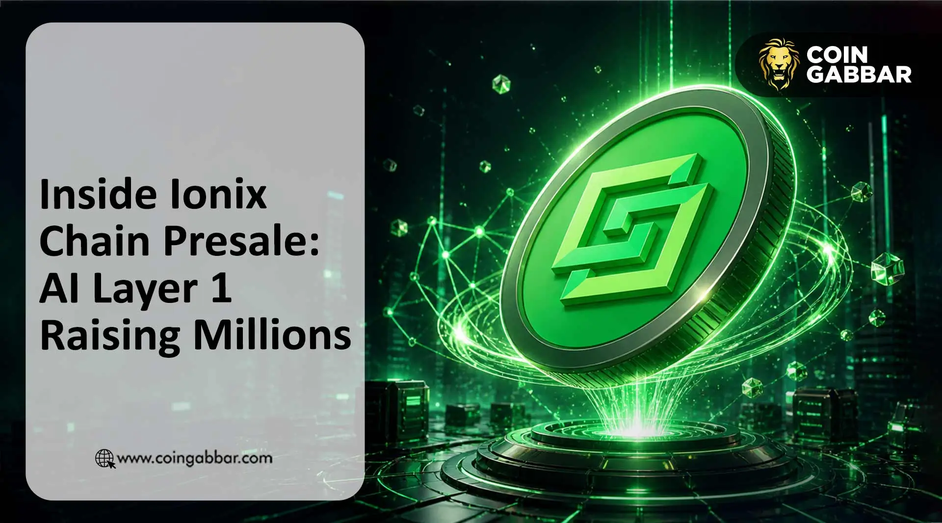 Inside Ionix Chain Presale: AI Layer 1 Raising Millions