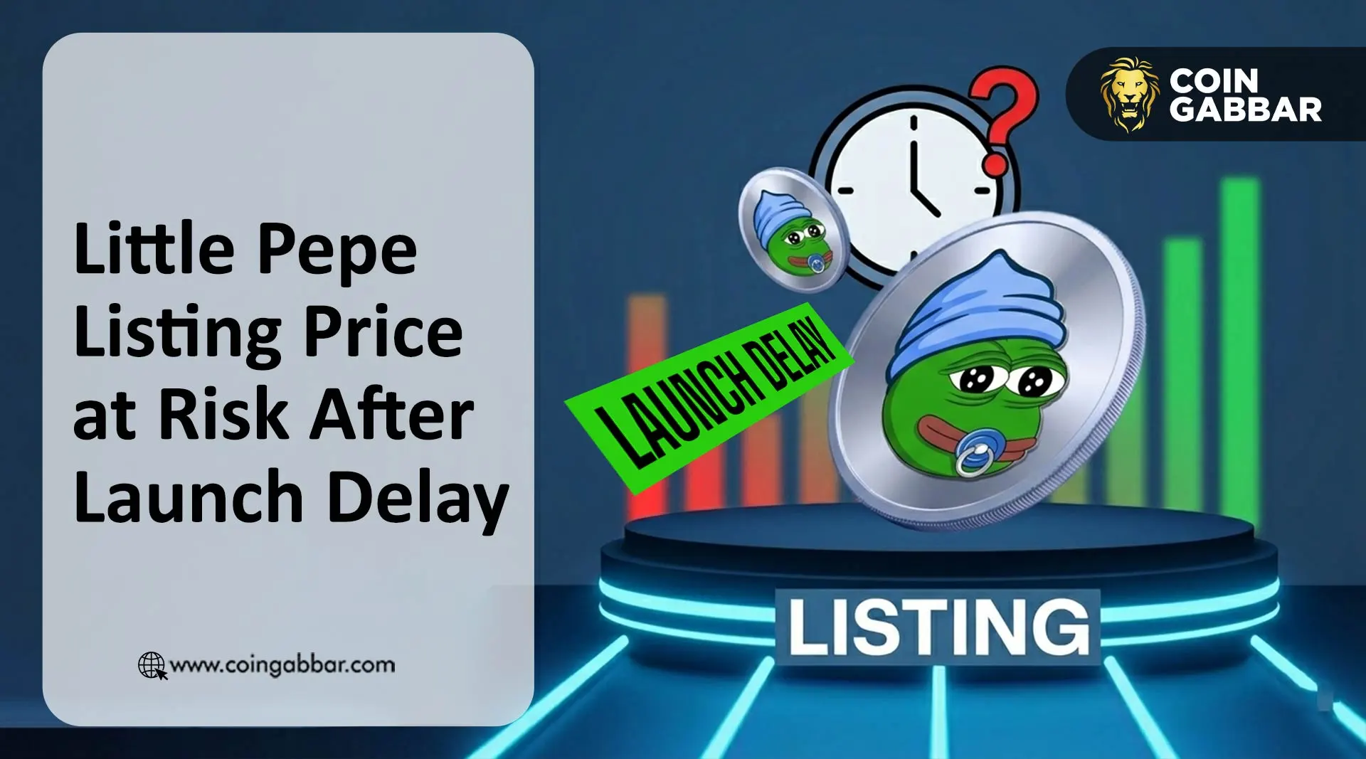 Little Pepe listing price impact after delay