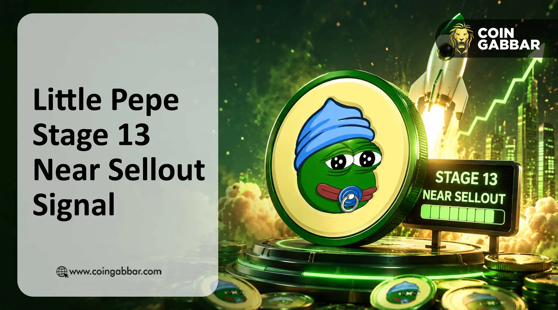 Little Pepe listing Stage 13 Near Sellout Signal