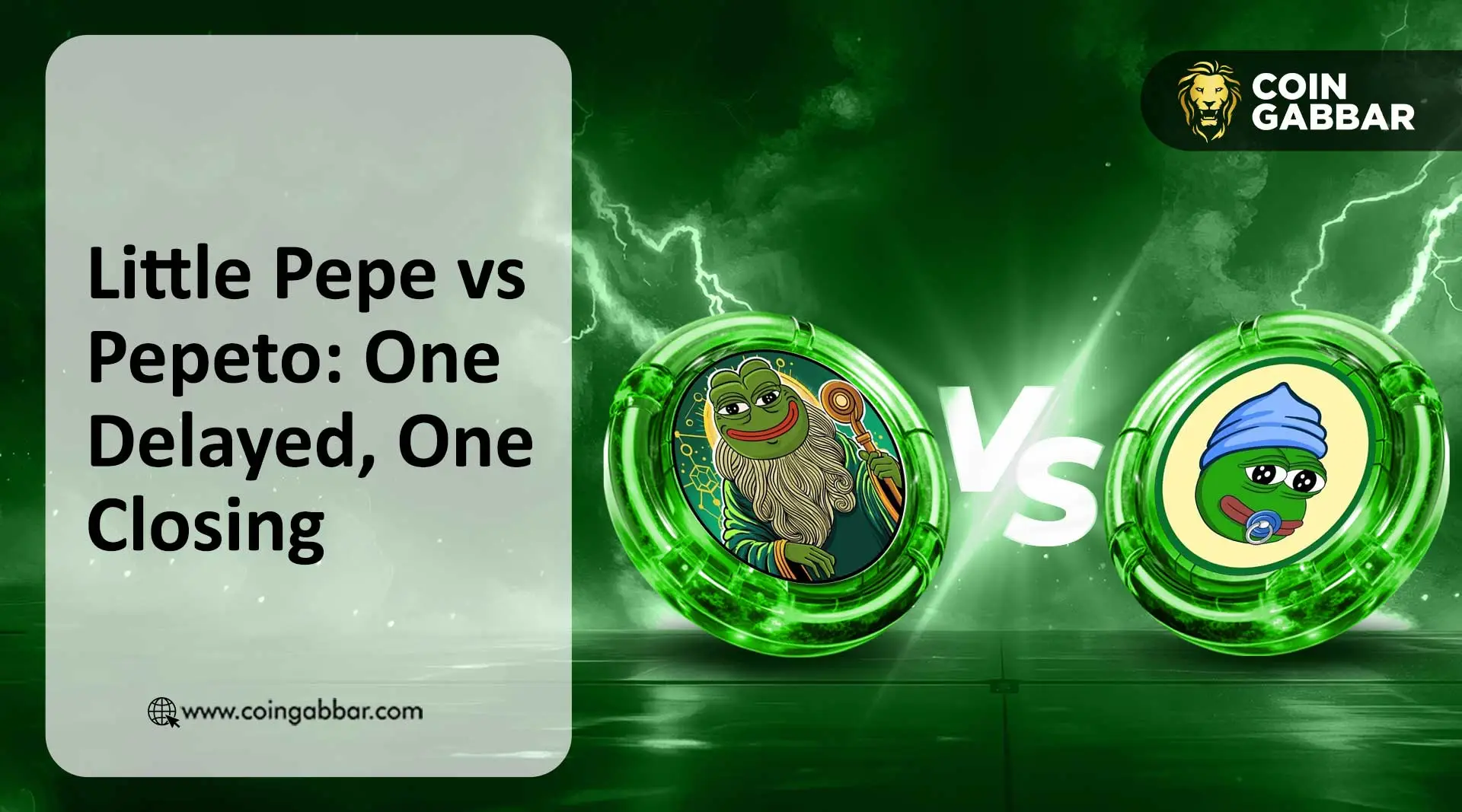 Little Pepe vs Pepeto frog presale comparison