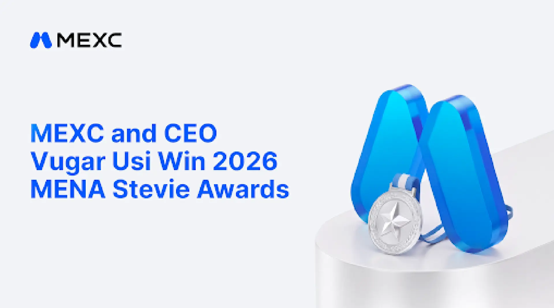 MEXC and CEO Vugar Usi Win Four Awards at the 2026